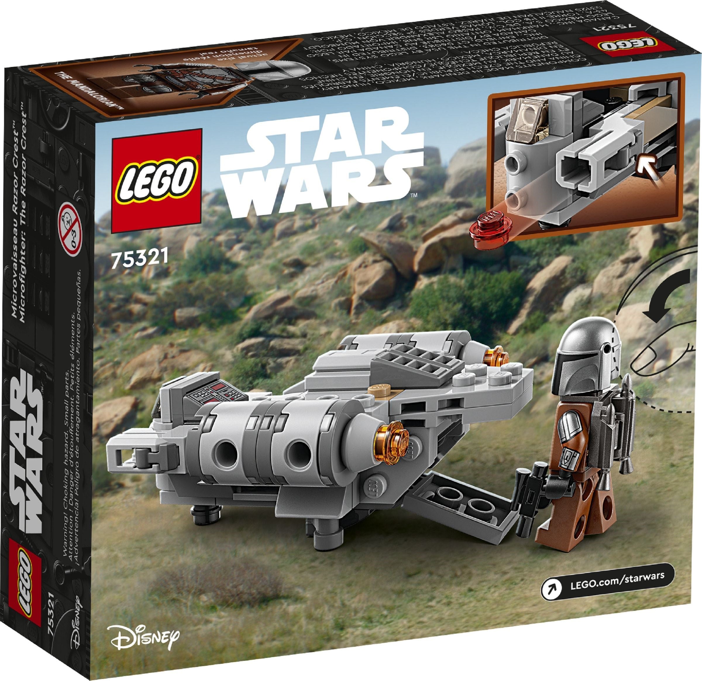 LEGO Star Wars Razor Crest Microfighter 75321
