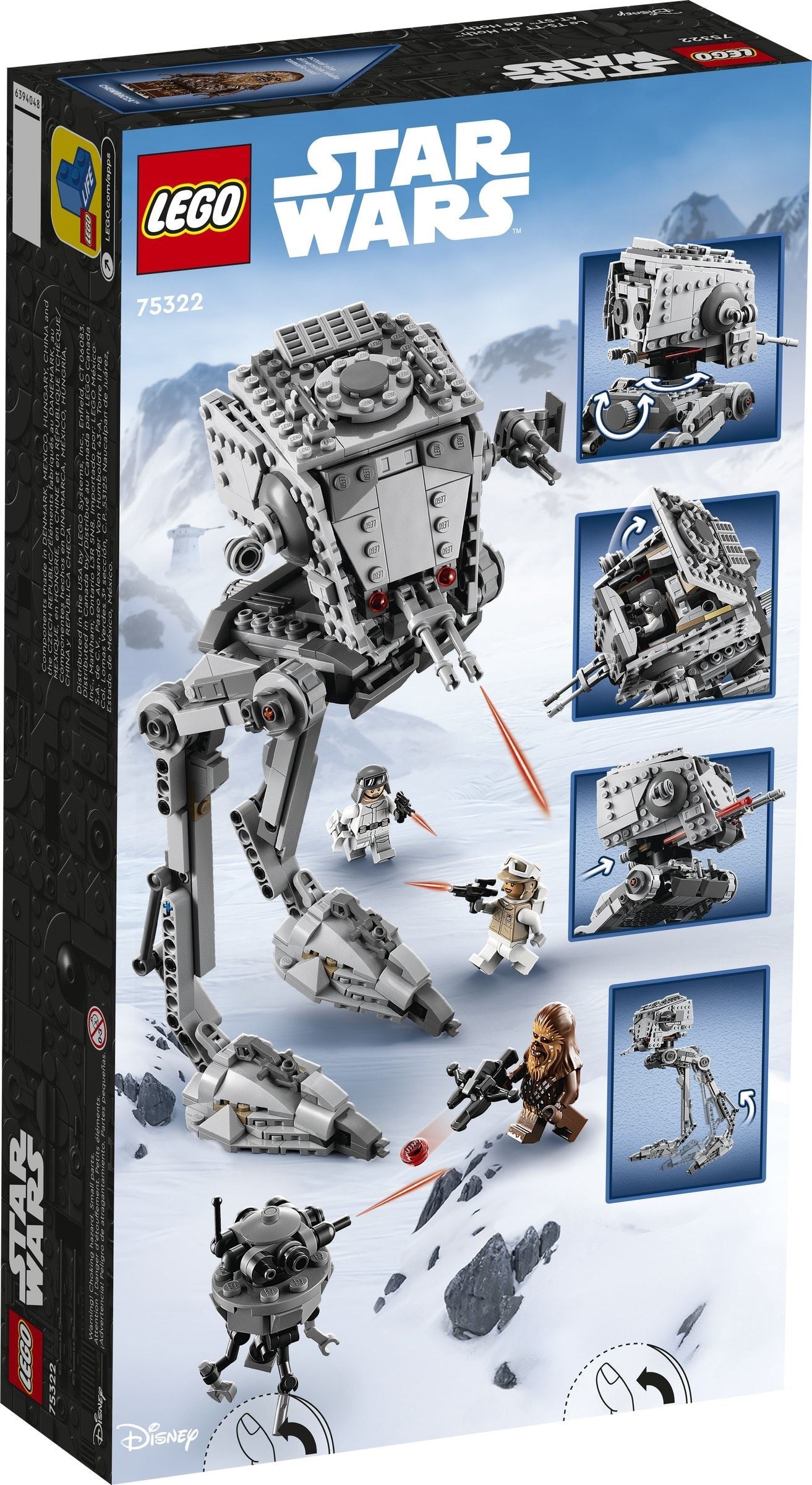 LEGO Star Wars AT-ST sur Hoth 75322