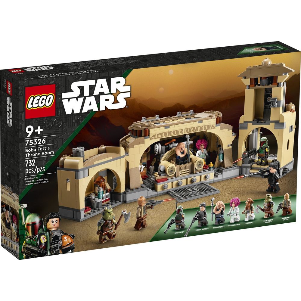 LEGO La salle du trône de Boba Fett 75326