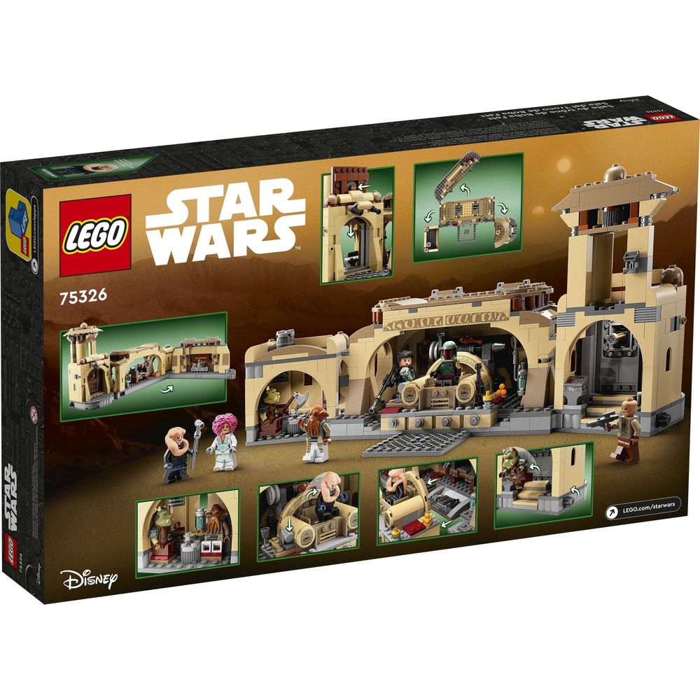 LEGO La salle du trône de Boba Fett 75326