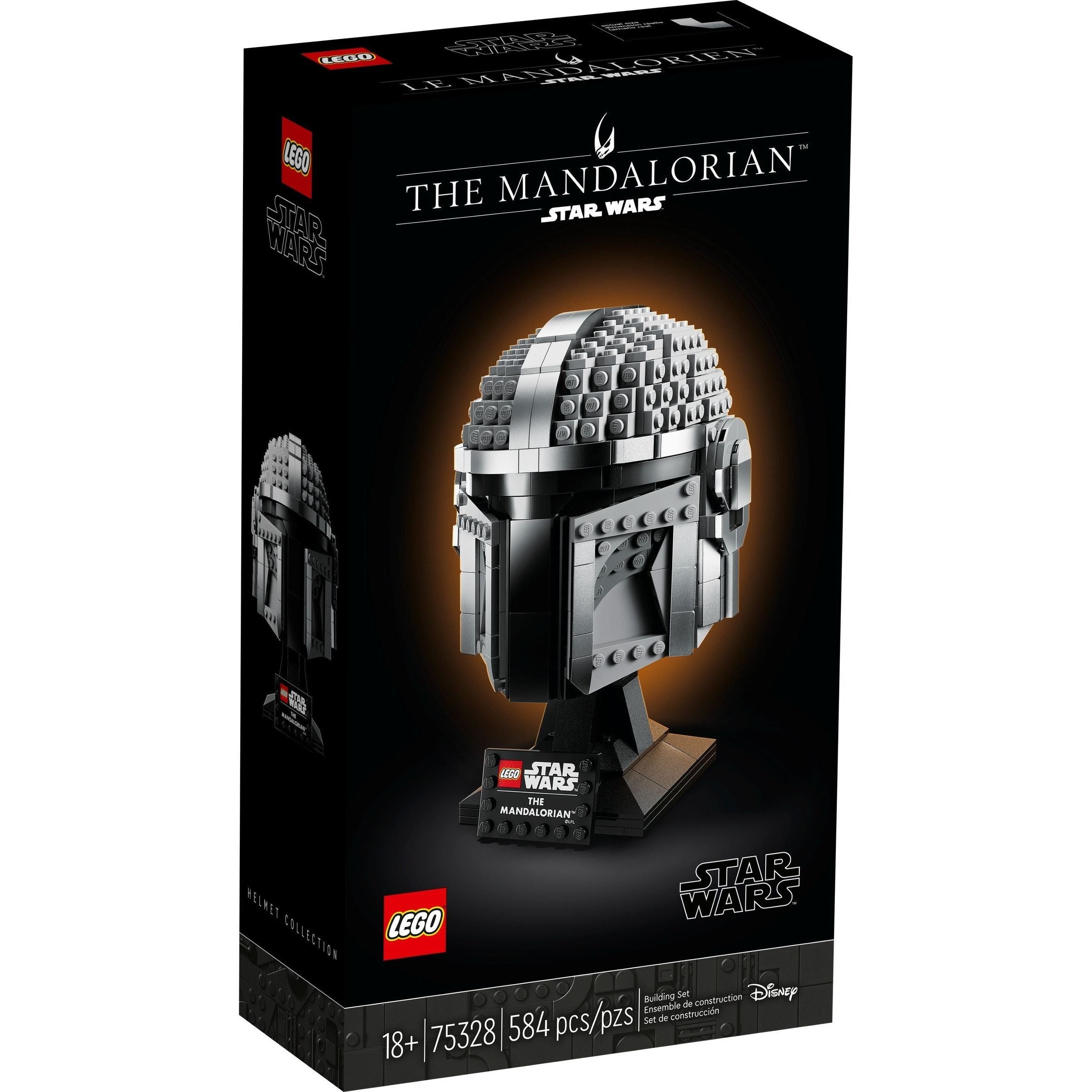 <transcy>LEGO Star Wars Casque mandalorien 75328</transcy>