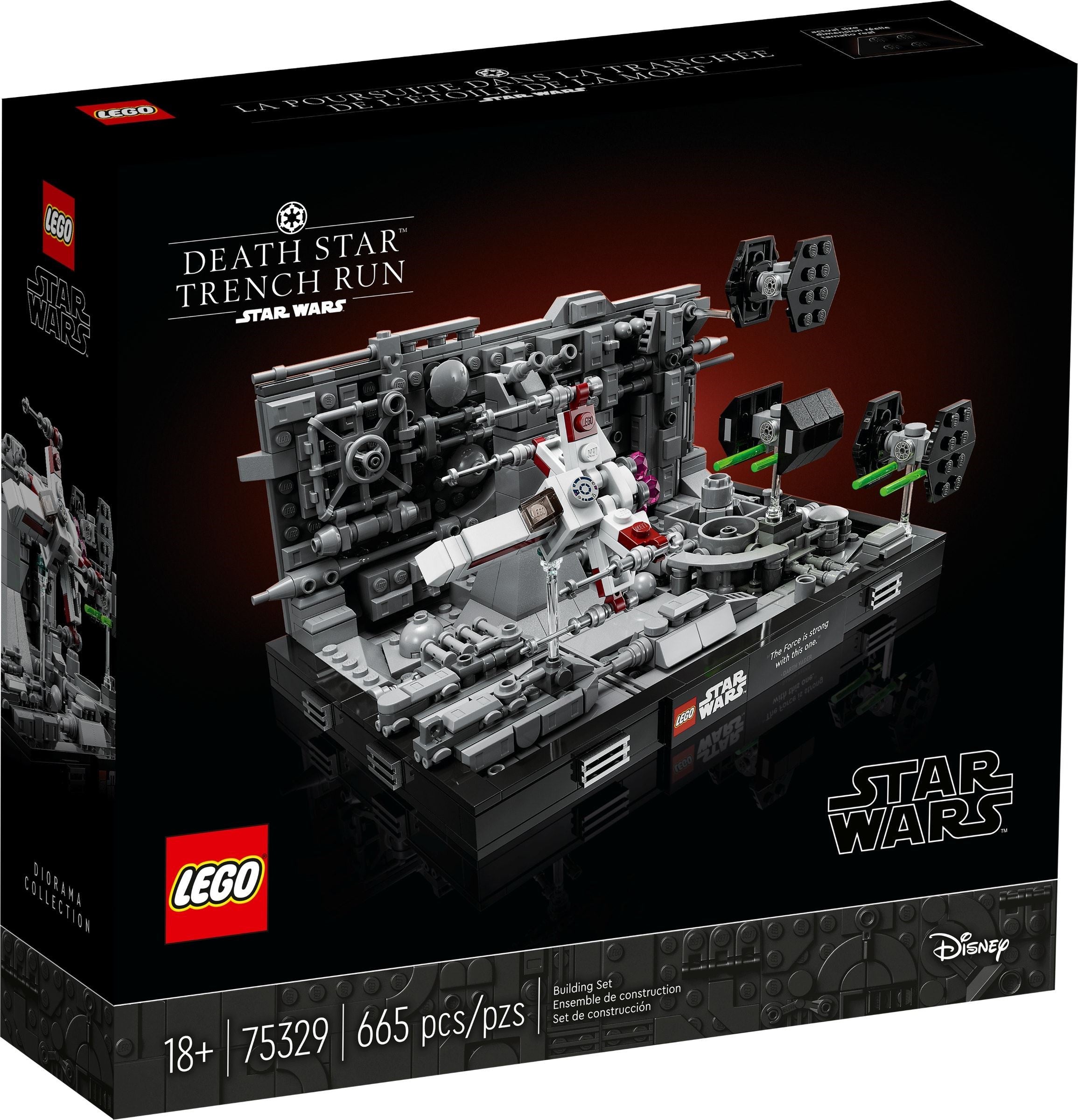 LEGO Star Wars Death Star Trench Run 75329