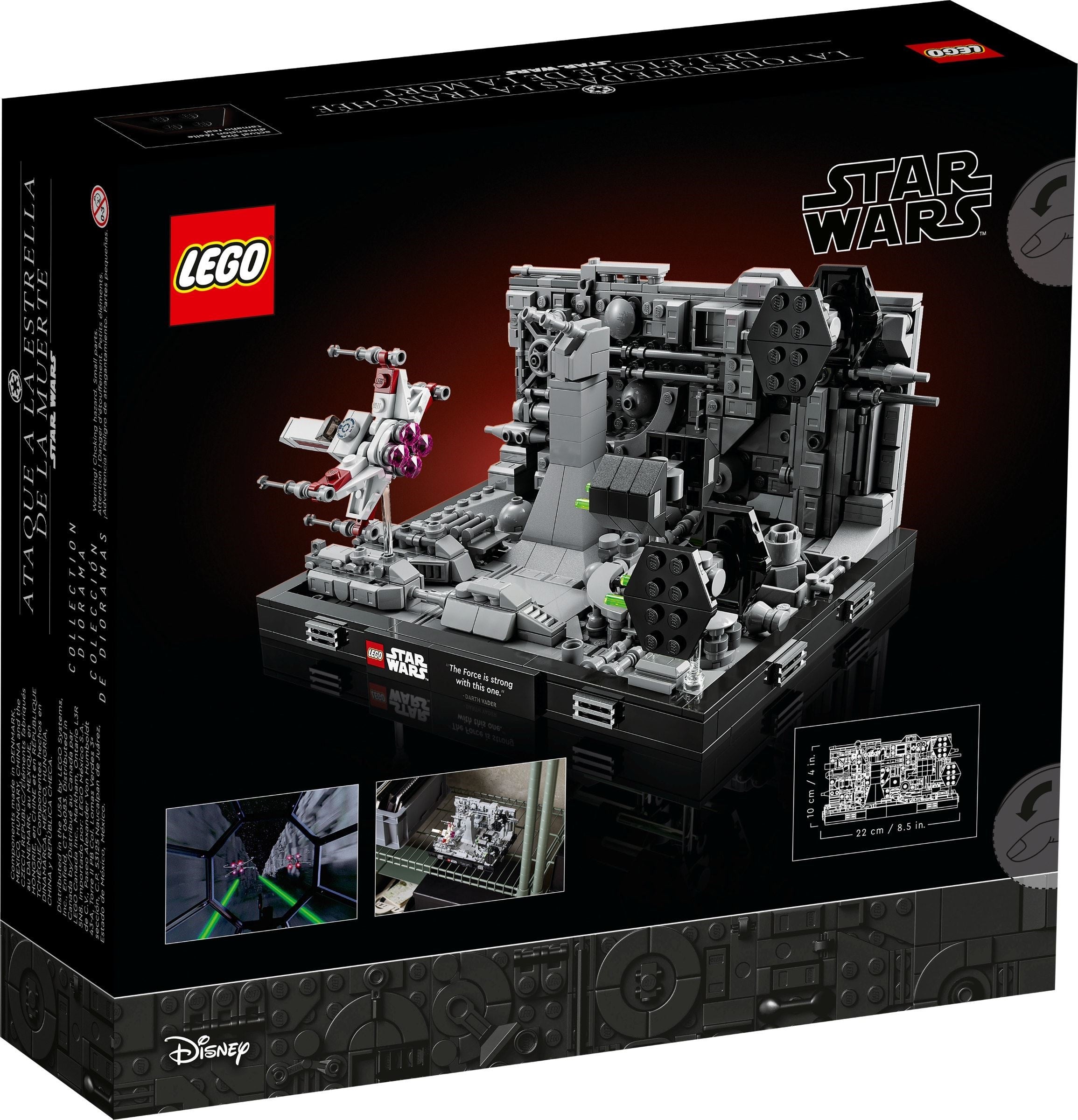 LEGO Star Wars Death Star Trench Run 75329