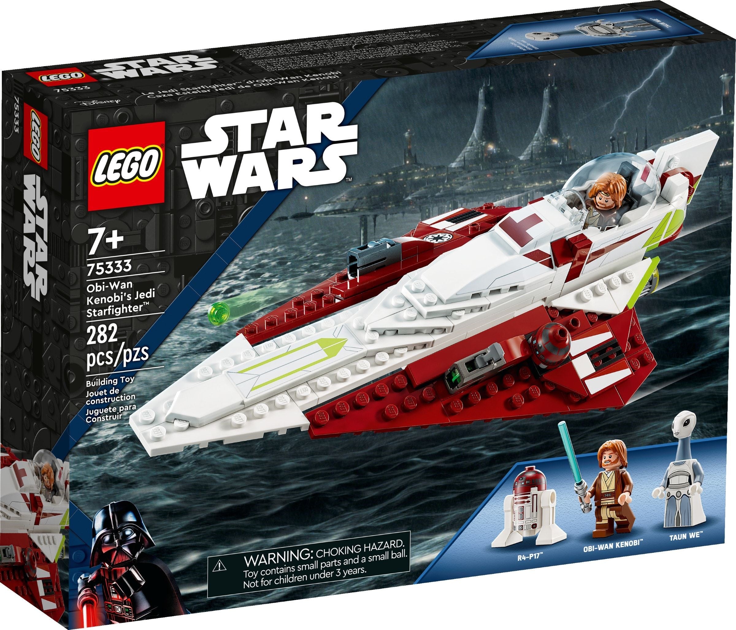 LEGO Star Wars Obi-Wan Kenobis Jedi Starfighter 75333
