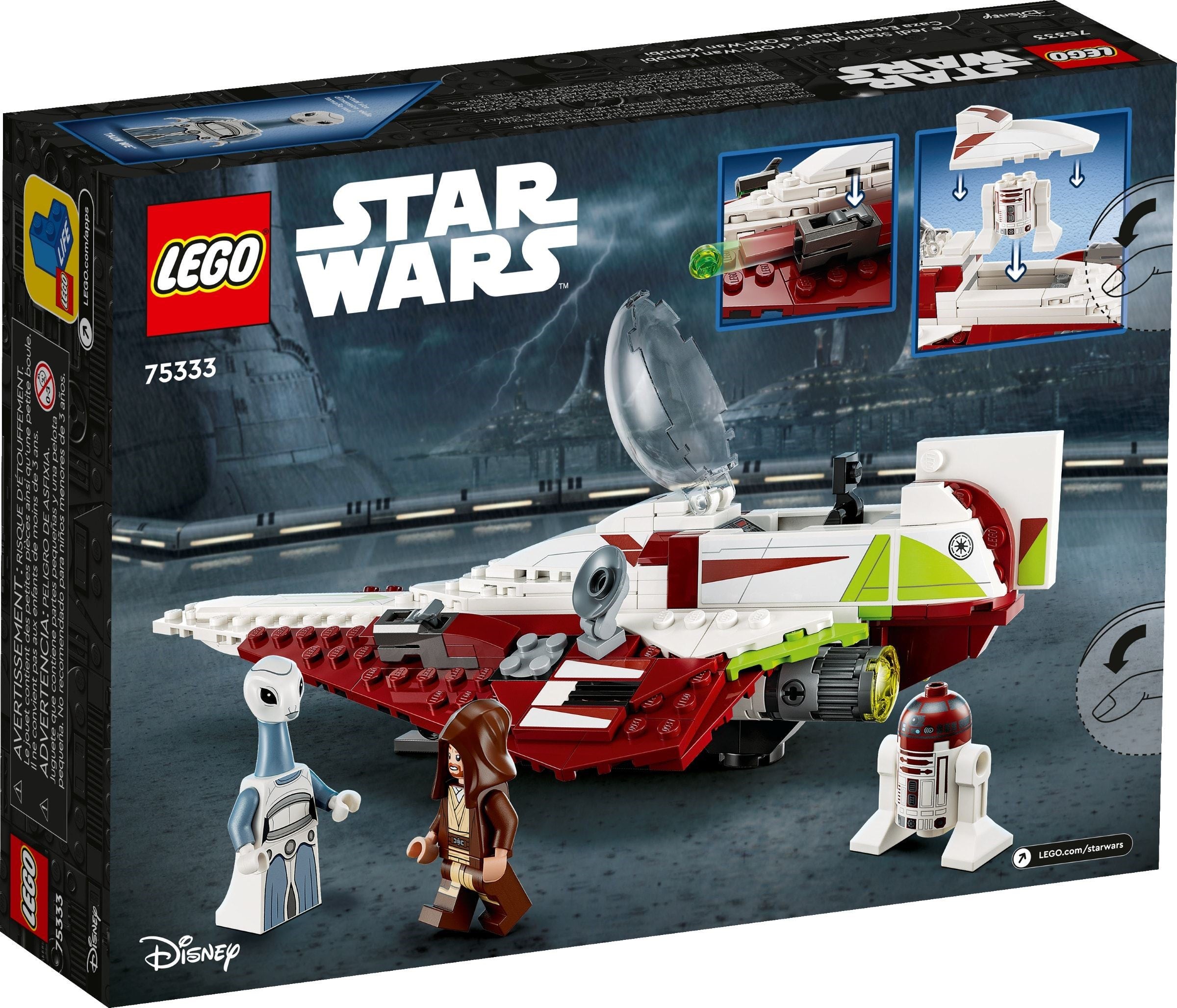 LEGO Star Wars Obi-Wan Kenobis Jedi Starfighter 75333