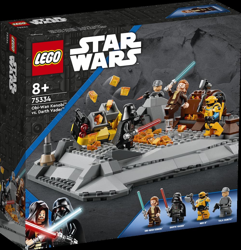 LEGO Star Wars Obi-Wan Kenobi vs. Darth Vader 75334