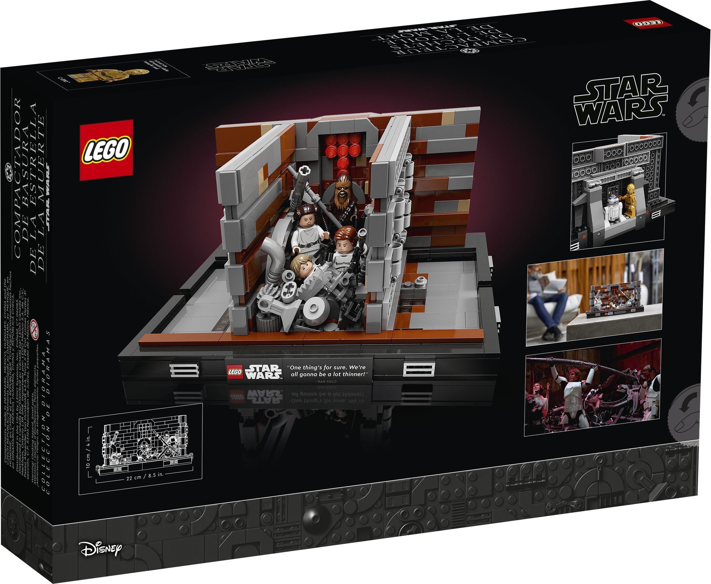 LEGO Star Wars Müllpresse im Todesstern - Diorama 75339