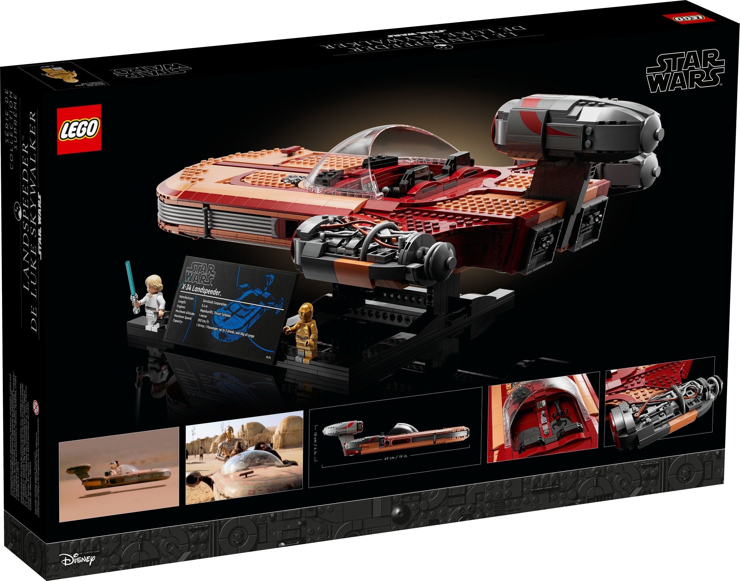 LEGO Star Wars Luke Skywalkers Landspeeder 75341