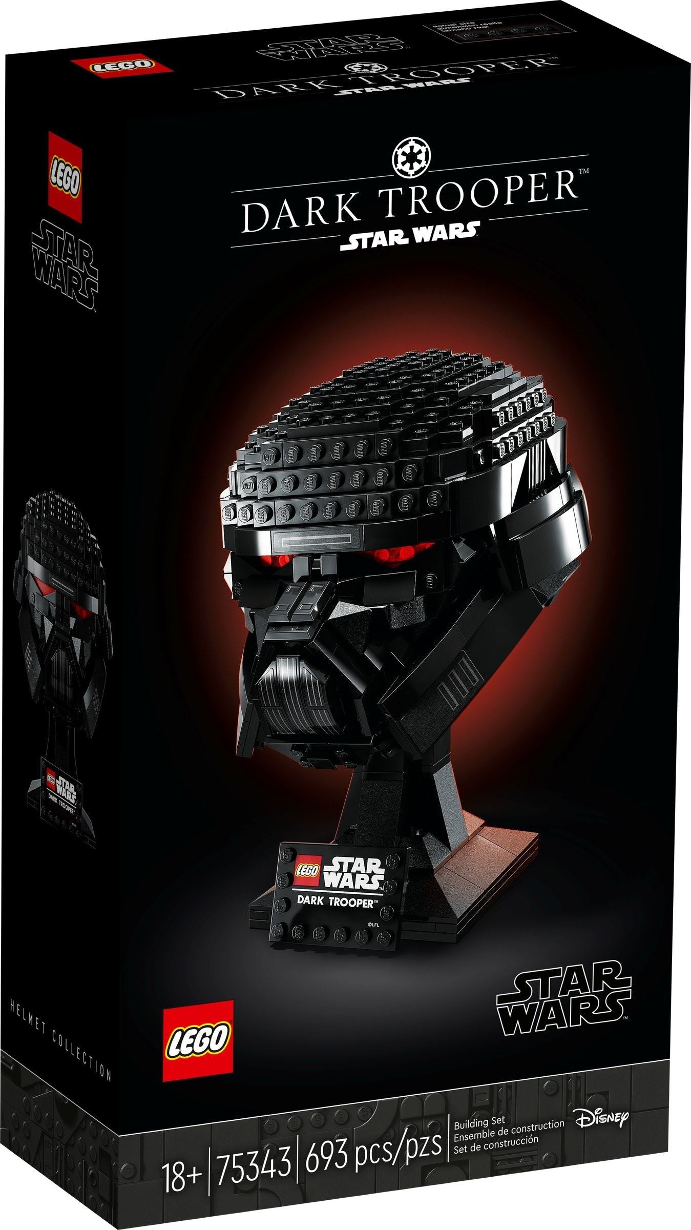 LEGO Star Wars Dark Trooper Helm 75343