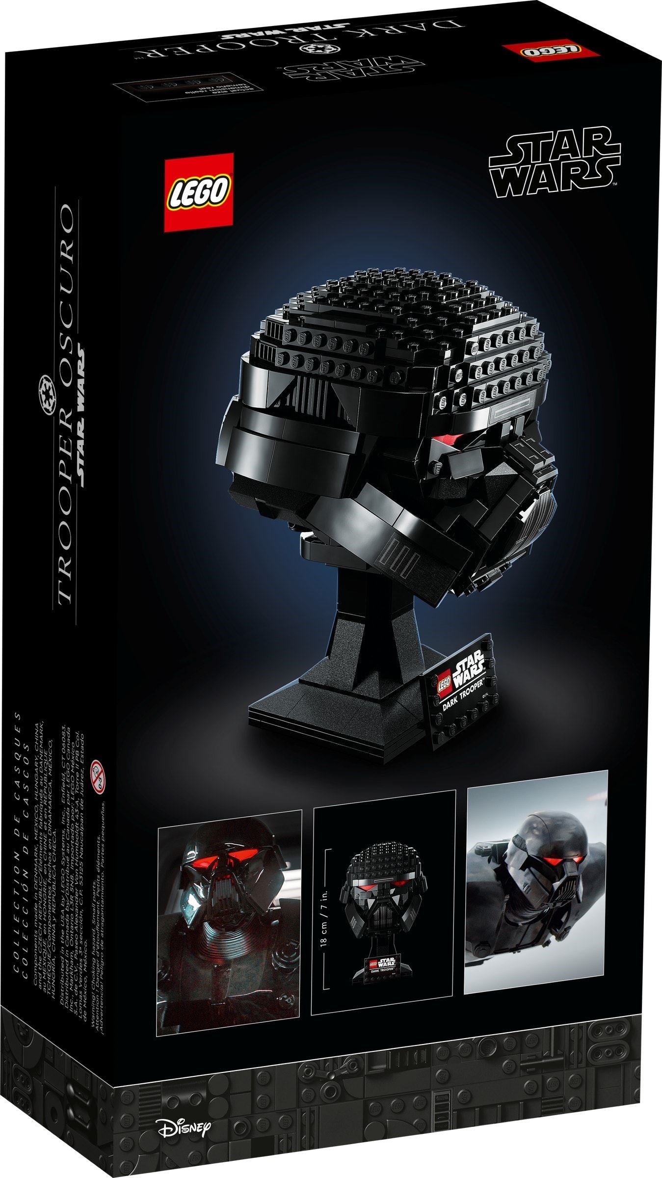 LEGO Star Wars Dark Trooper Helm 75343