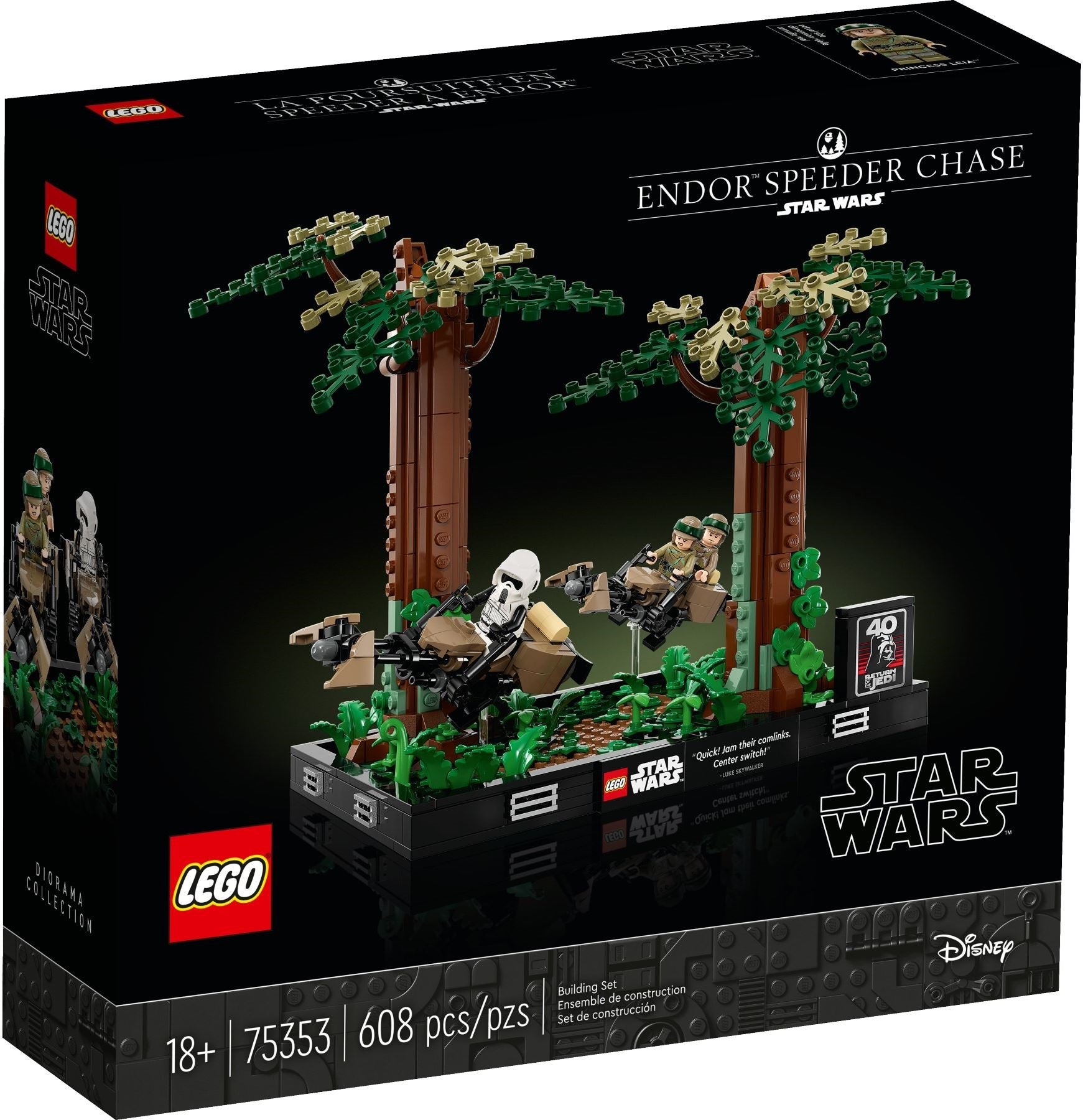 LEGO Star Wars Verfolgungsjagd auf Endor 75353