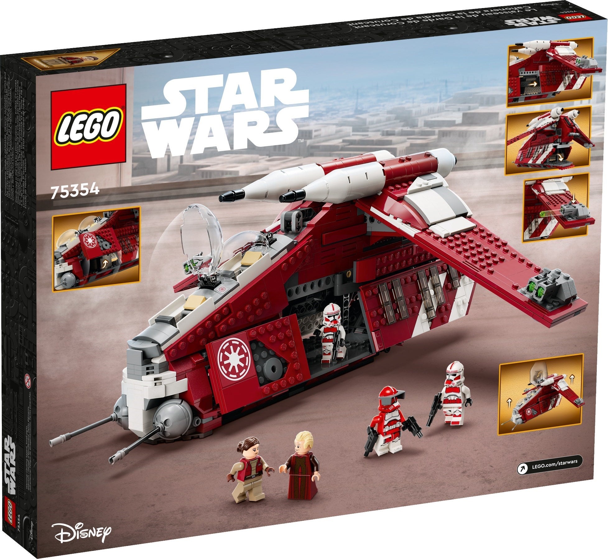LEGO Star Wars Gunship der Coruscant-Wachen 75354