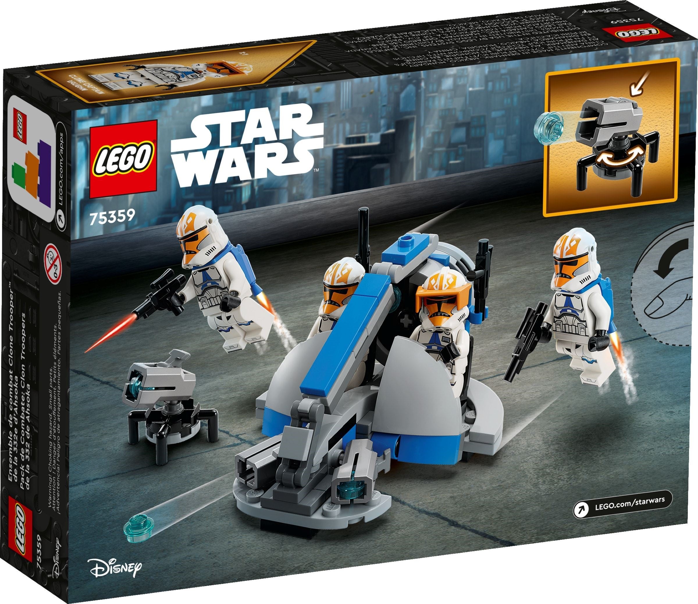 LEGO Star Wars Ahsokas Clone Trooper der 332. Kompanie 75359