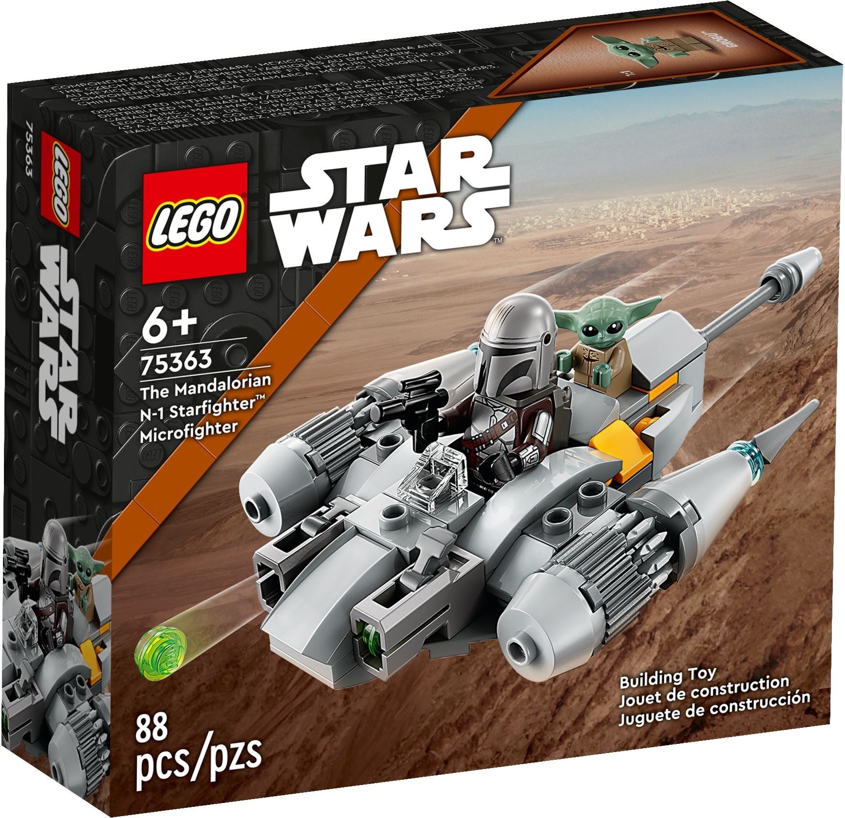 LEGO Star Wars N-1 Starfighter des Mandalorianers - Microfighter 75363