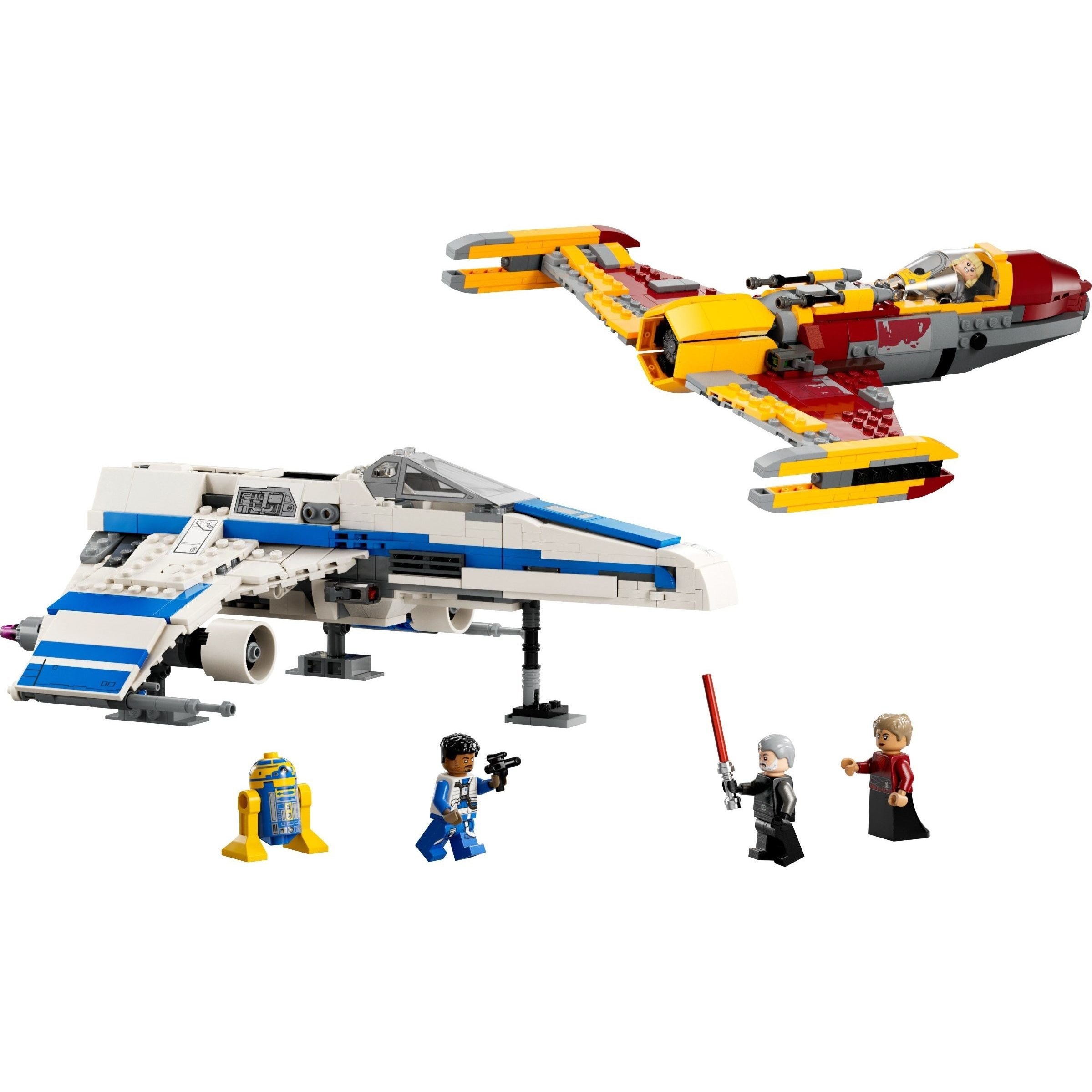 LEGO Star Wars New Republic E-Wing vs. Shin Hatis Starfighter 75364