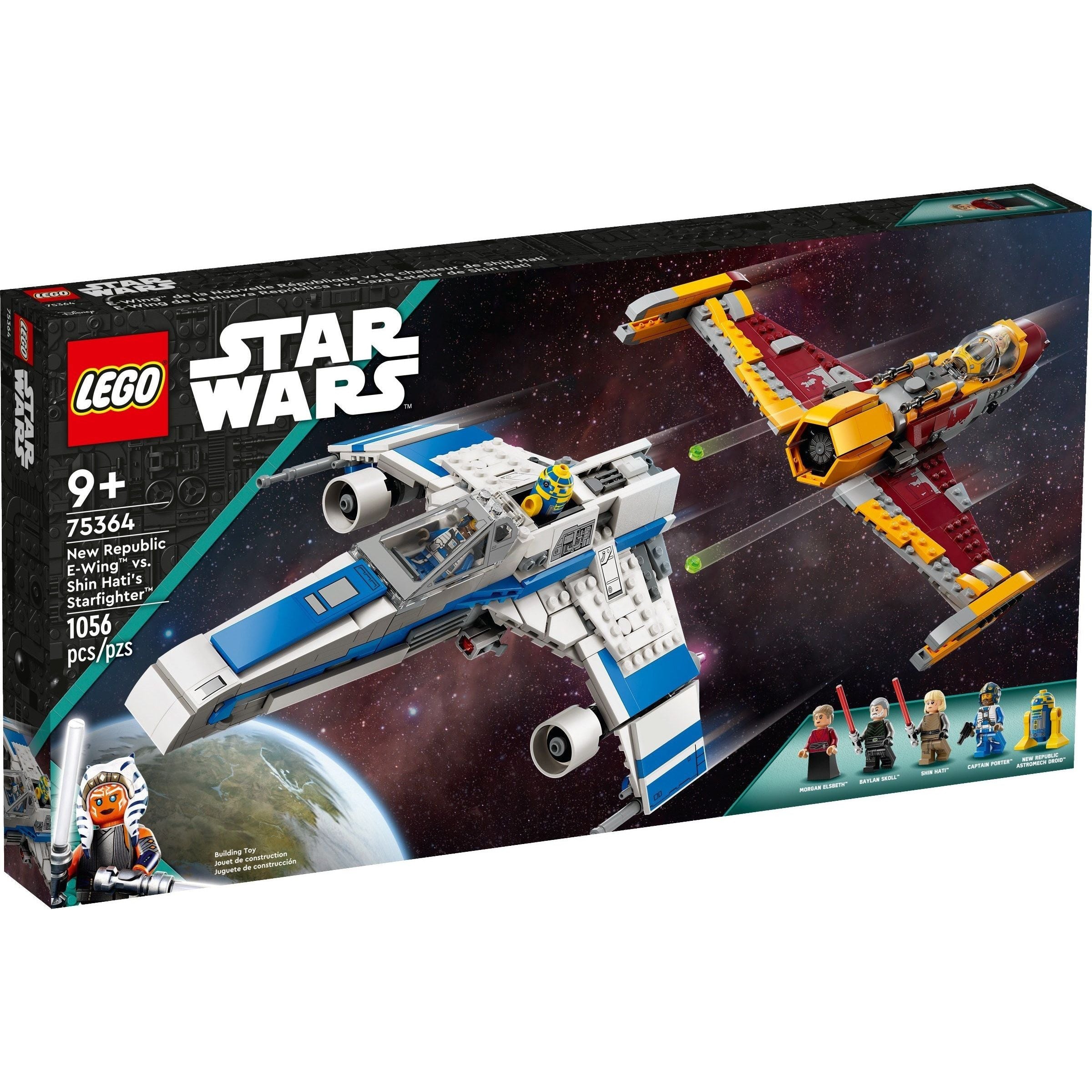 LEGO Star Wars New Republic E-Wing vs. Shin Hatis Starfighter 75364