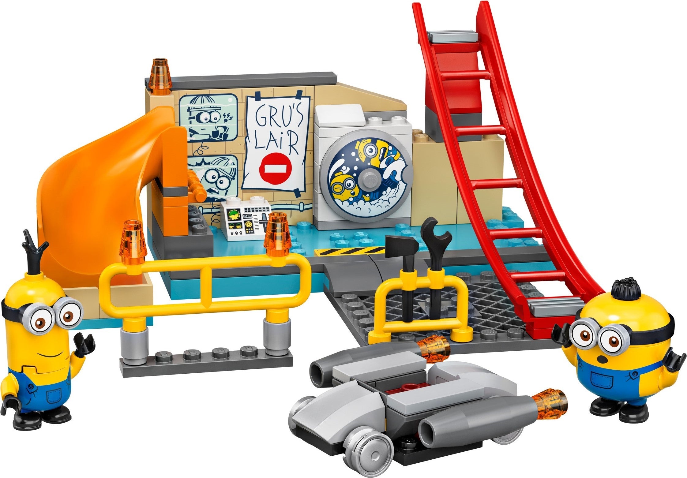 LEGO Minions dans le laboratoire de Gru 75546