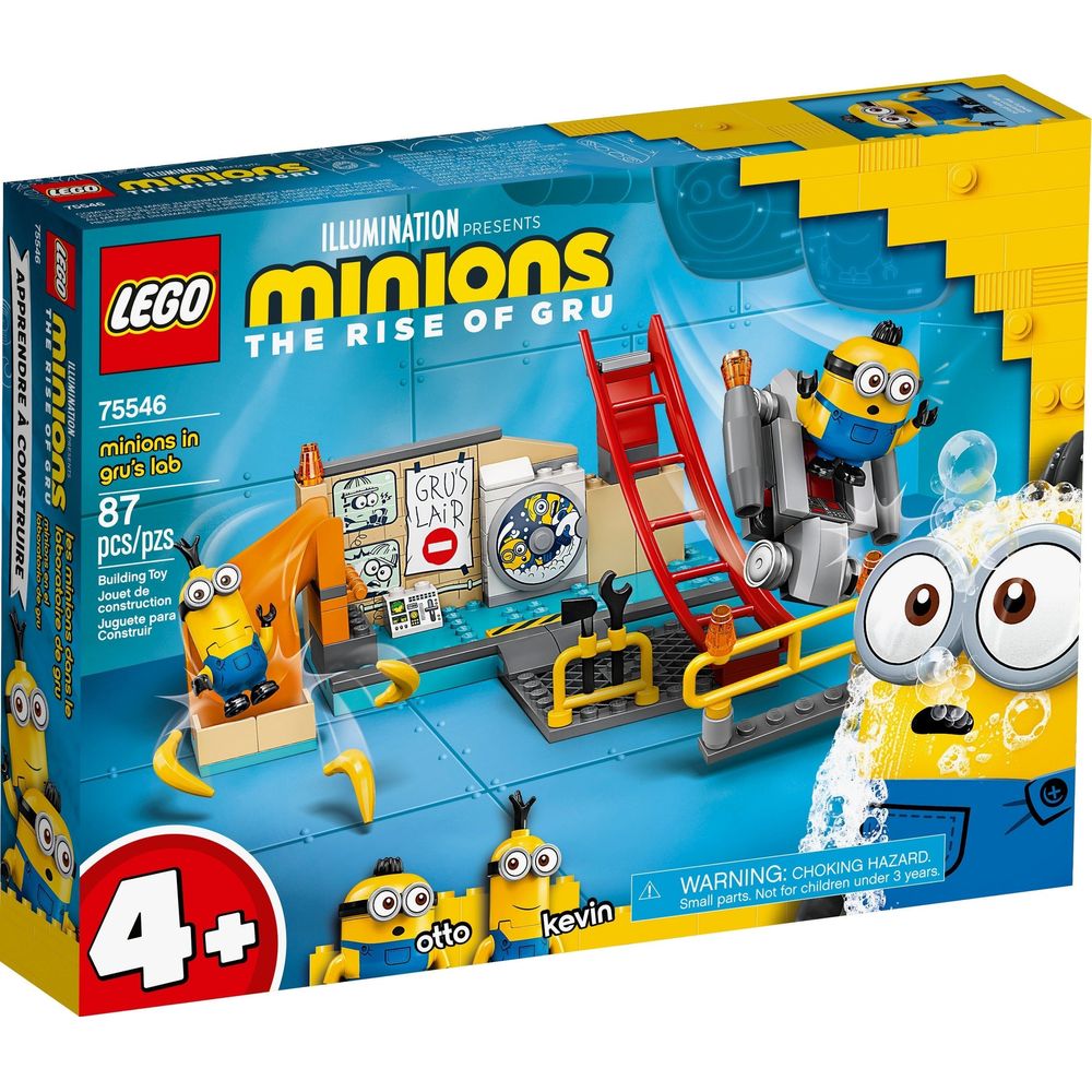 LEGO Minions dans le laboratoire de Gru 75546