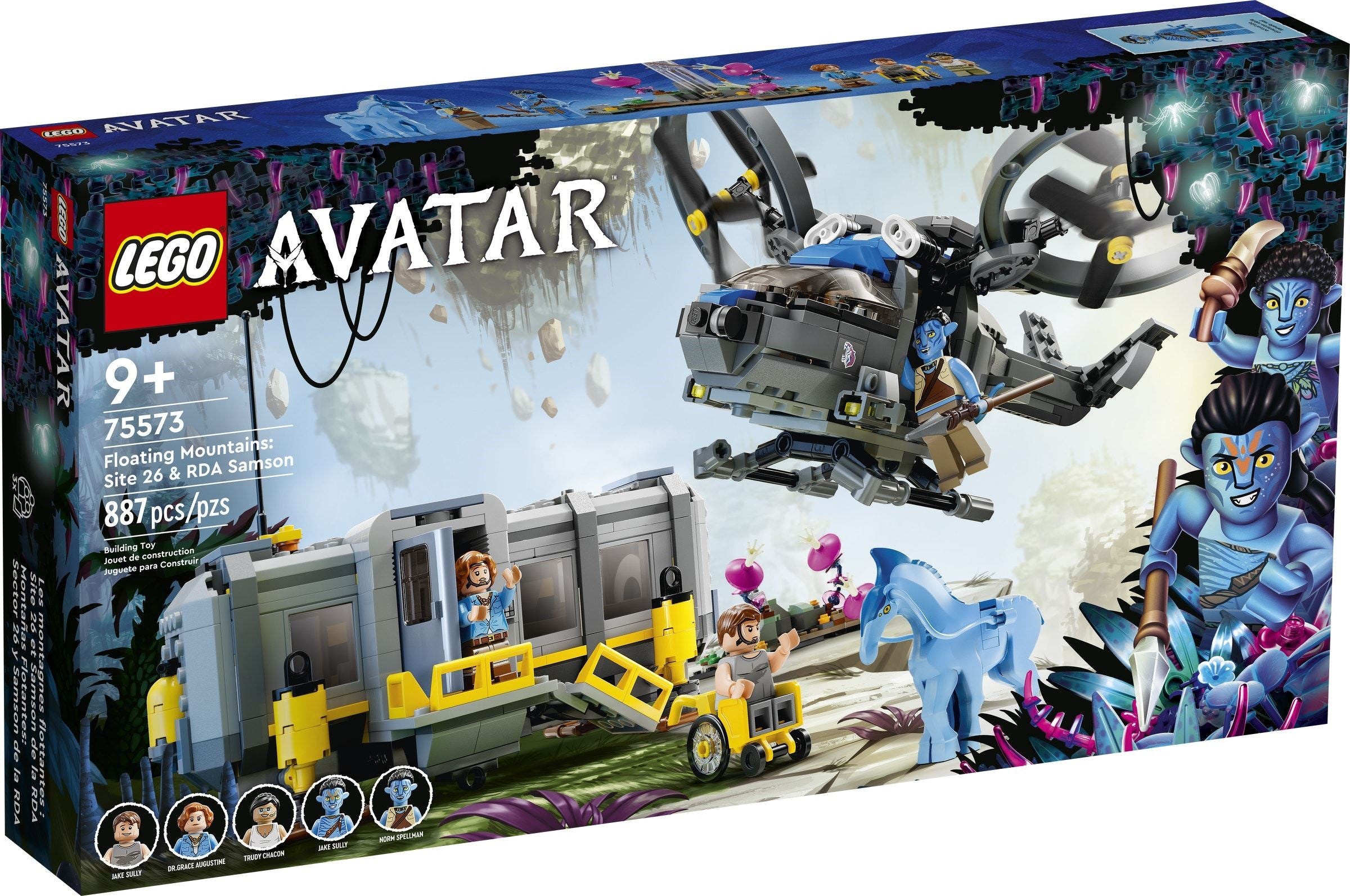 LEGO Avatar Schwebende Berge: Site 26 und RDA Samson 75573