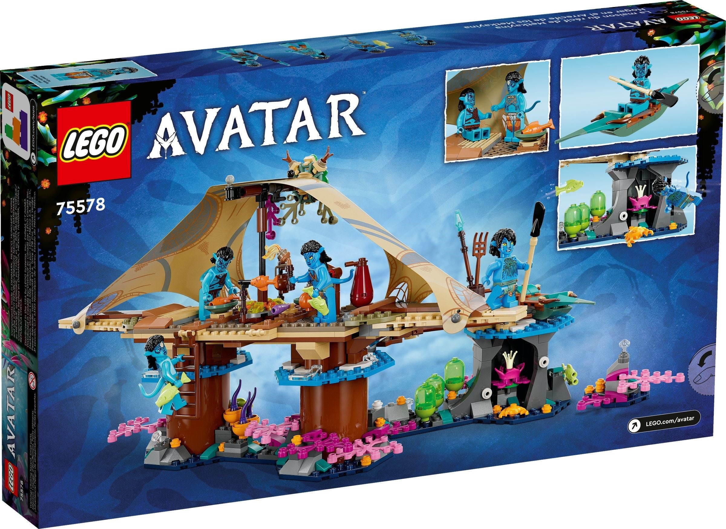 LEGO Avatar Das Riff der Metkayina 75578