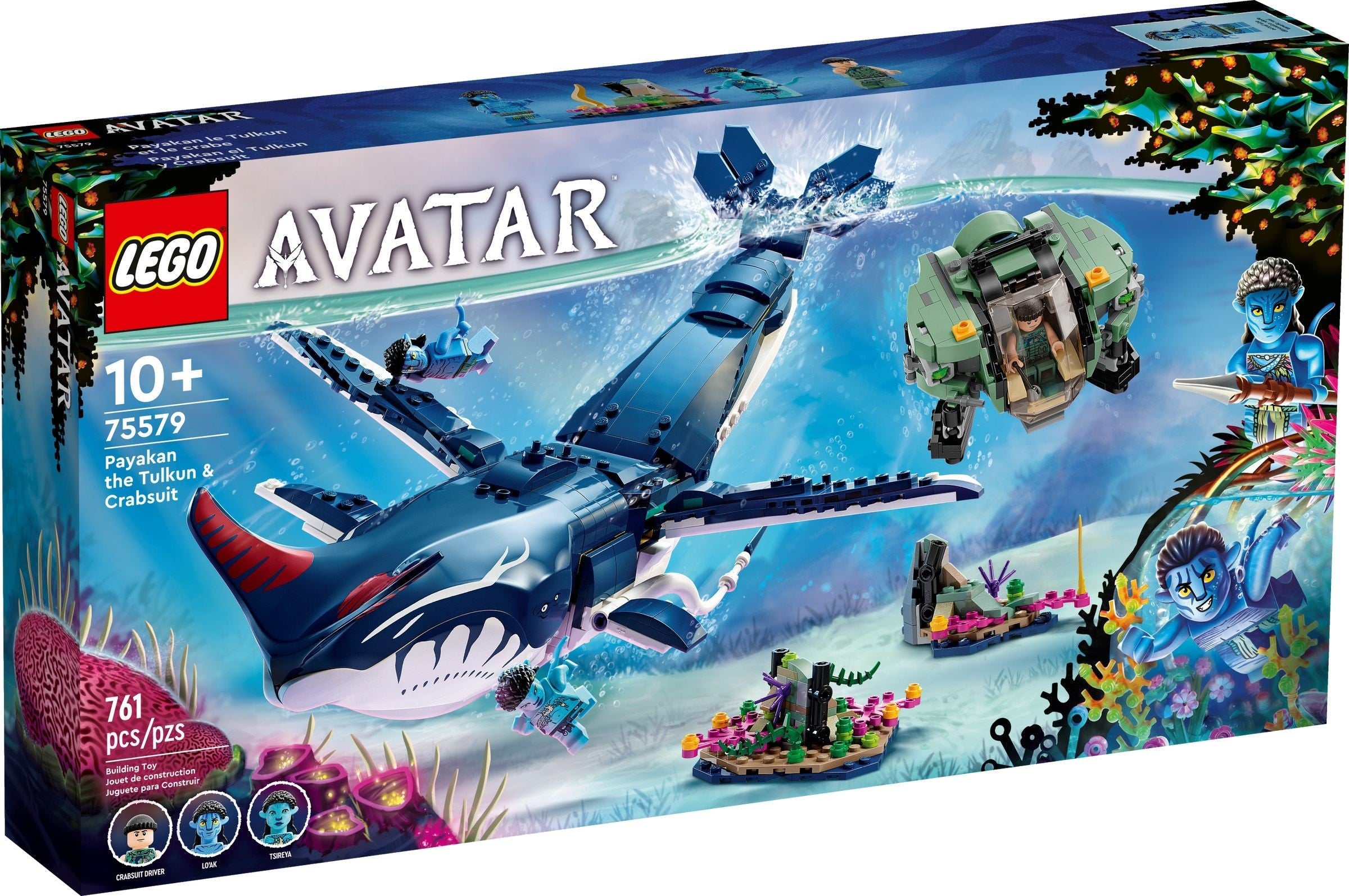 LEGO Avatar Payakan der Tulkun und Krabbenanzug 75579