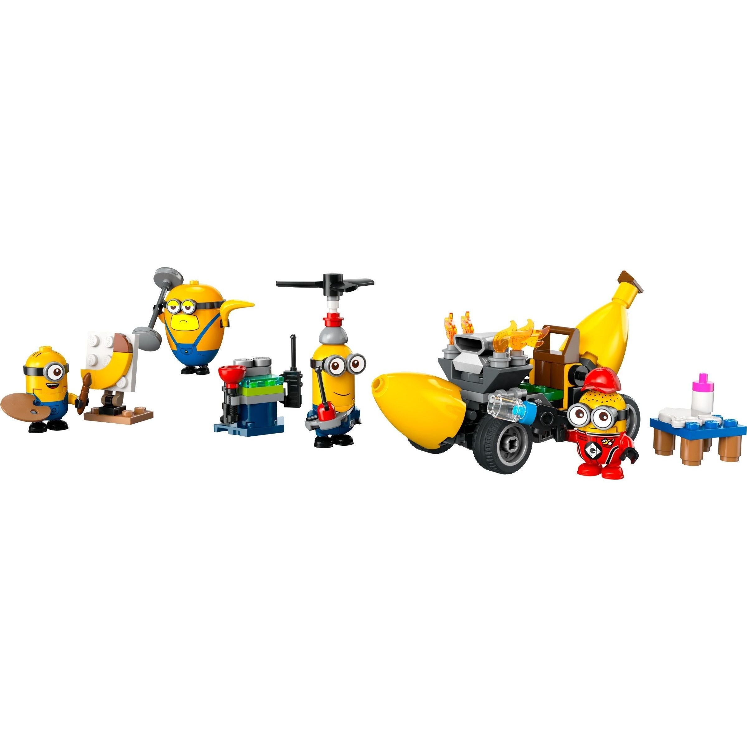 LEGO Minions Minions und das Bananen Auto 75580