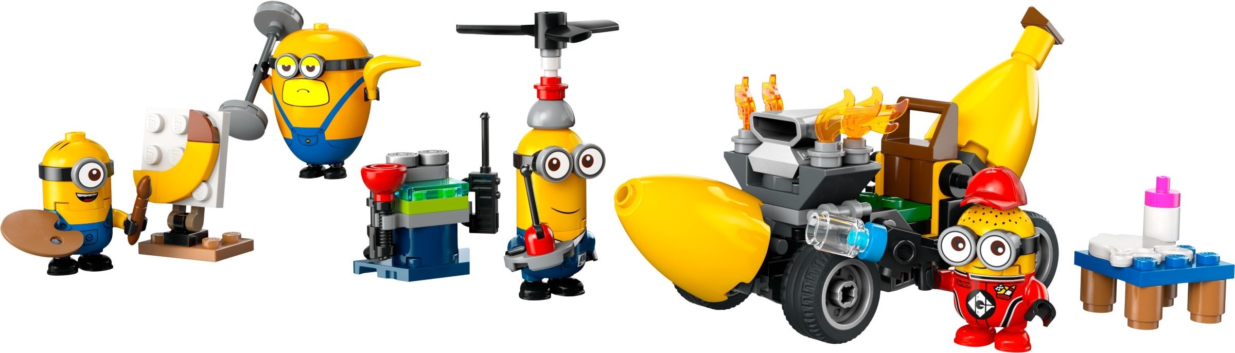 LEGO Minions Minions und das Bananen Auto 75580