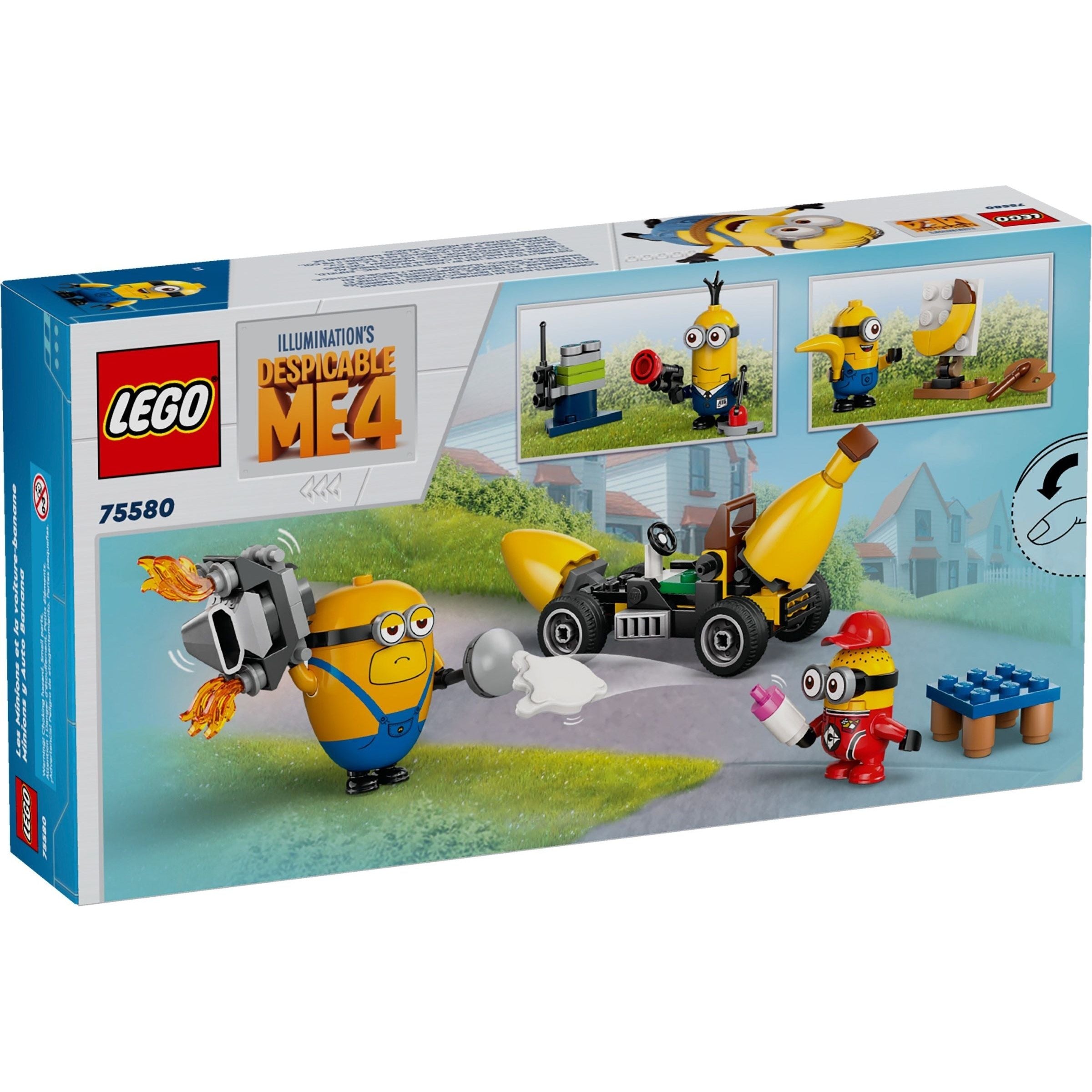 LEGO Minions Minions und das Bananen Auto 75580