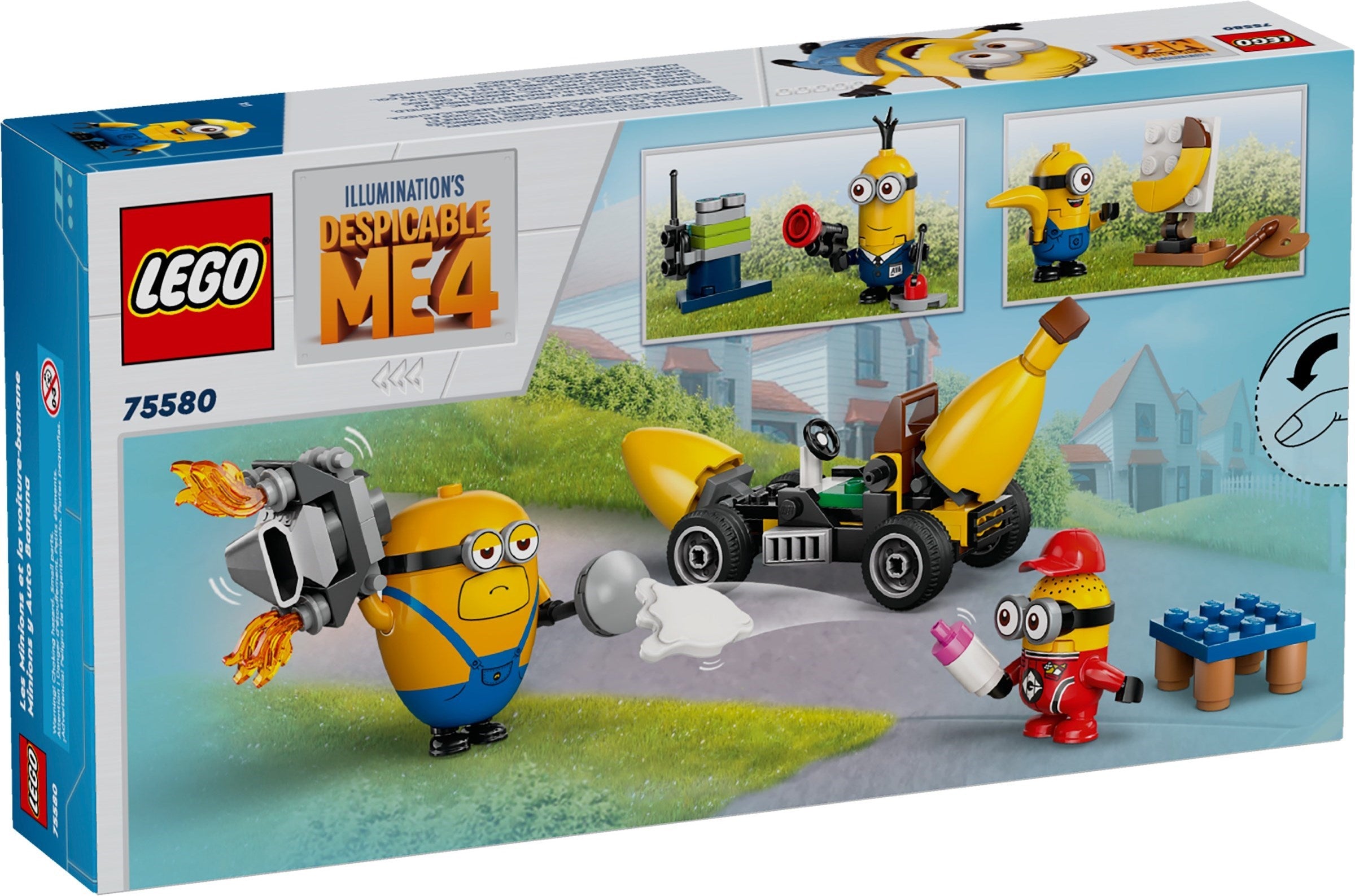 LEGO Minions Minions und das Bananen Auto 75580
