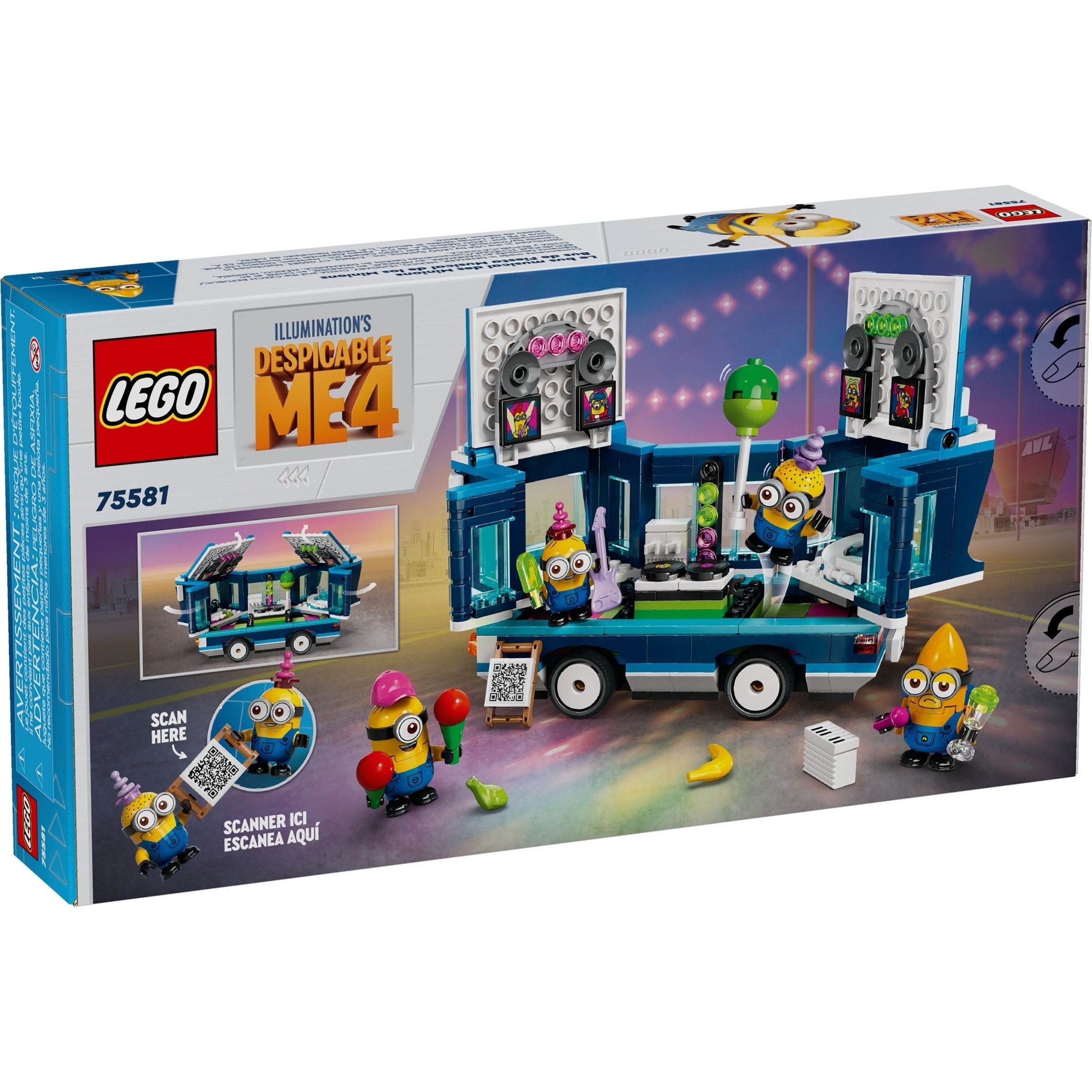 LEGO Minions Minions und der Party Bus 75581