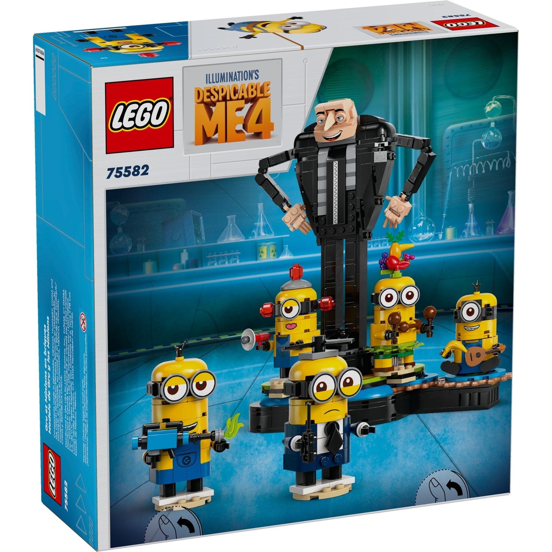 LEGO Minions Gru und die Minions aus LEGO Steinen 75582