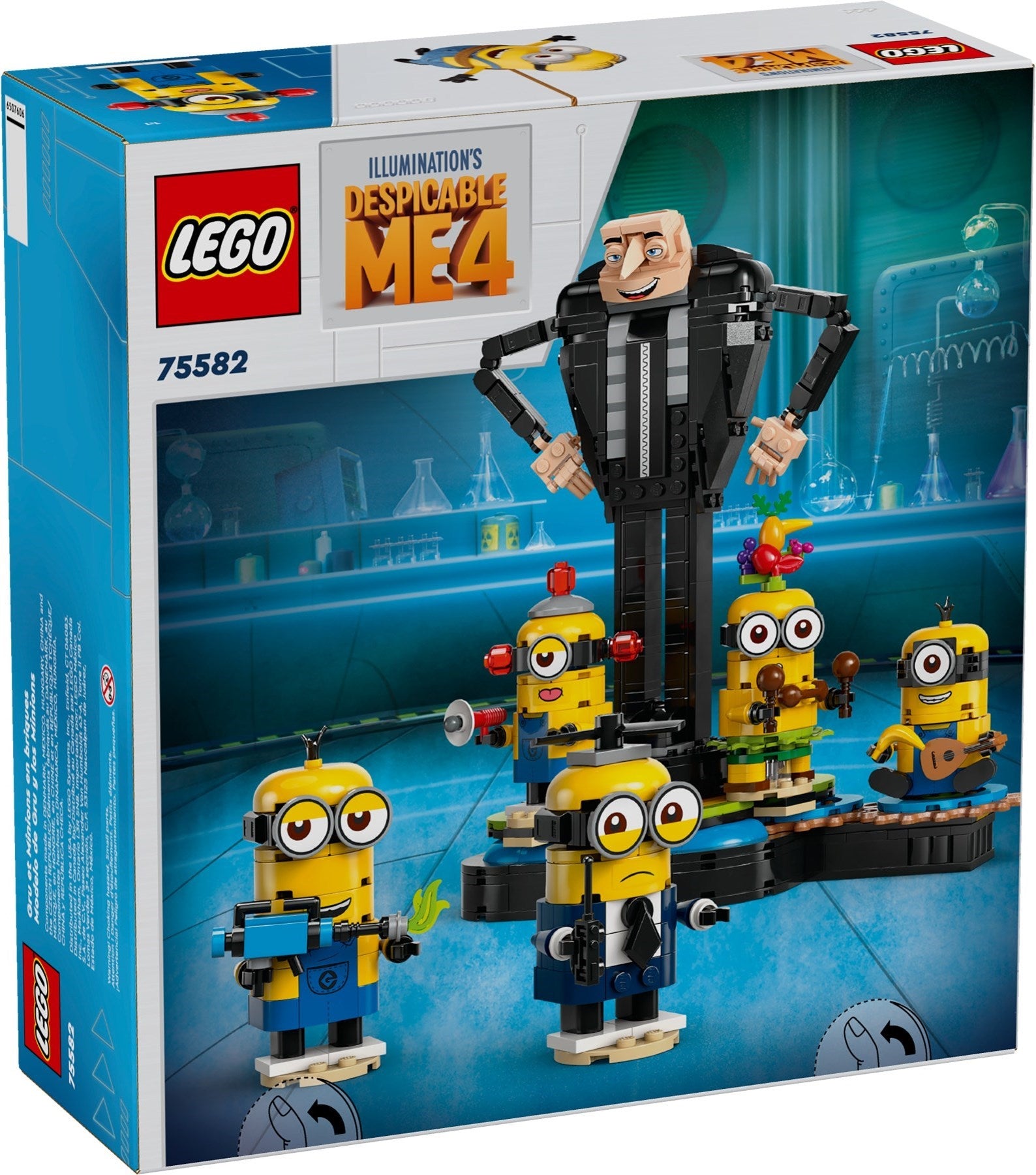 LEGO Minions Gru und die Minions aus LEGO Steinen 75582