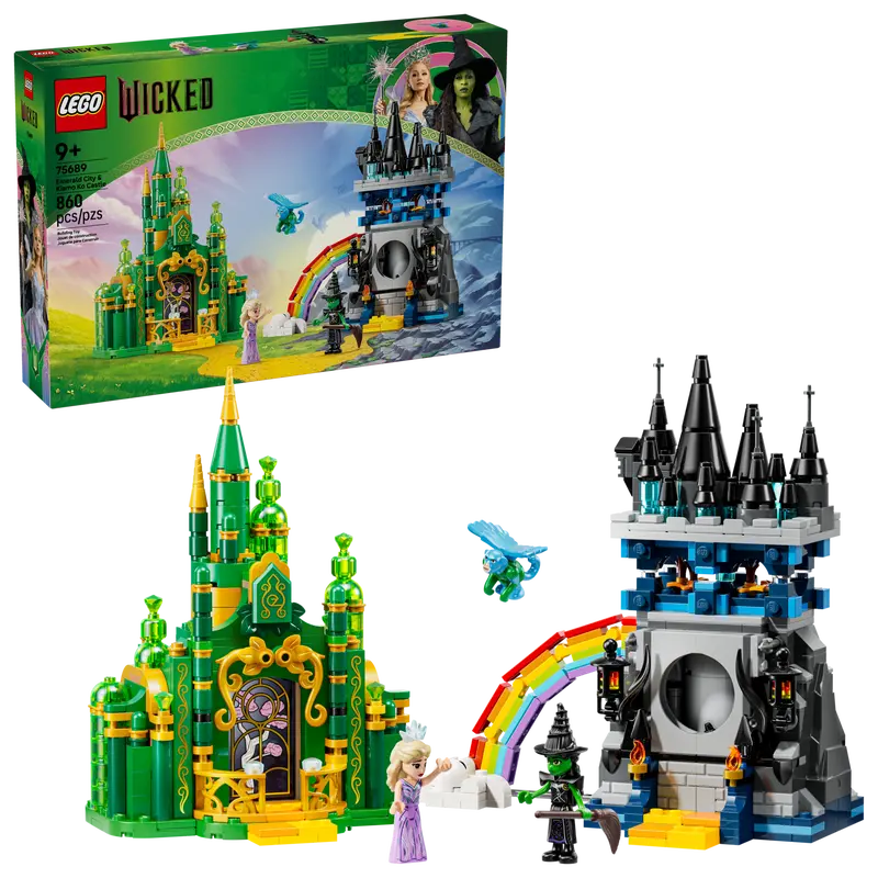 LEGO Wicked: Emerald City & Kiamo Ko Castle 75689