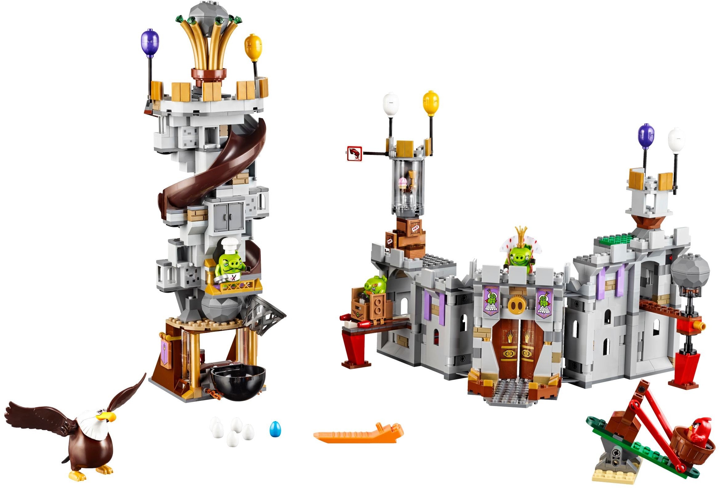 LEGO Angry Birds King Pigs Castle 75826