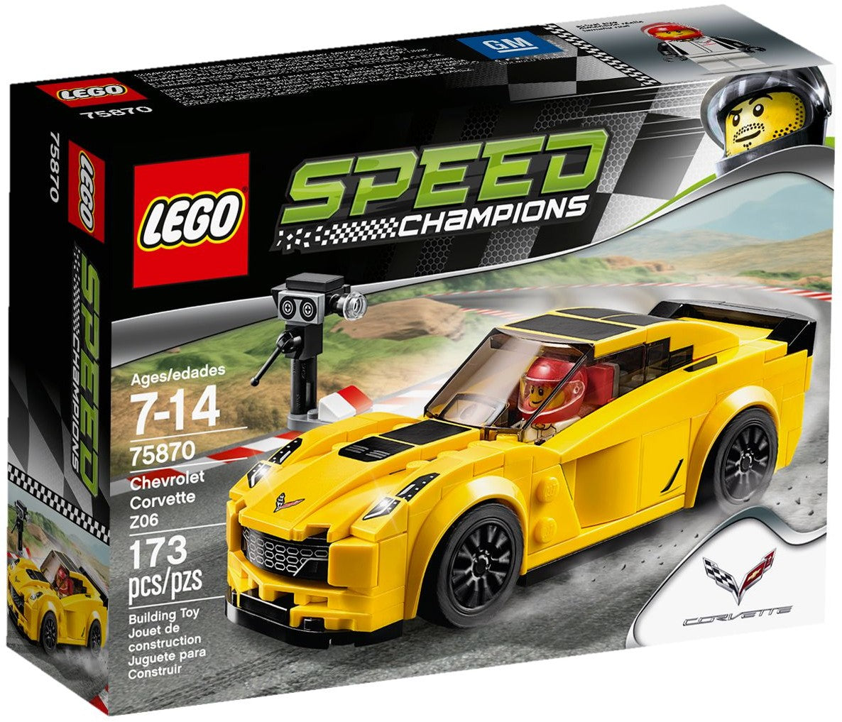LEGO Speed Champions Chevrolet Corvette Z06 75870