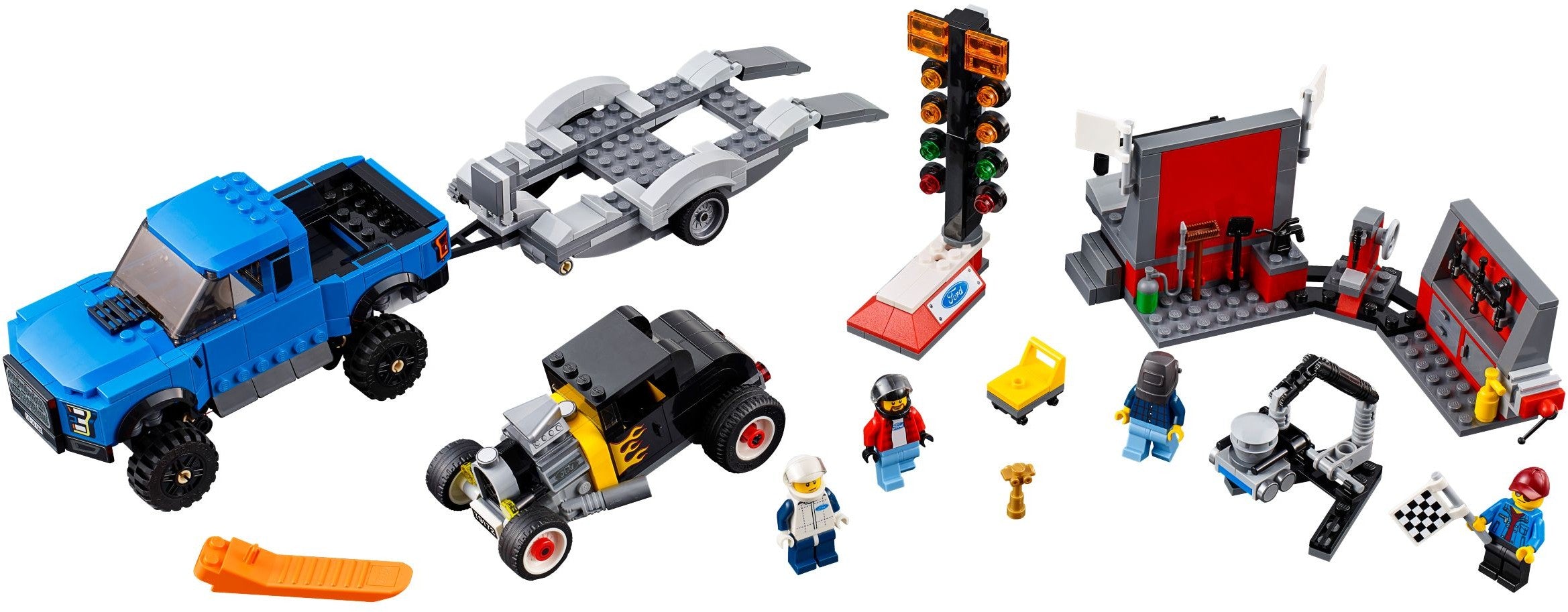 LEGO Speed Champions Ford F-150 RaptorFord Model A Hot Rod 75875