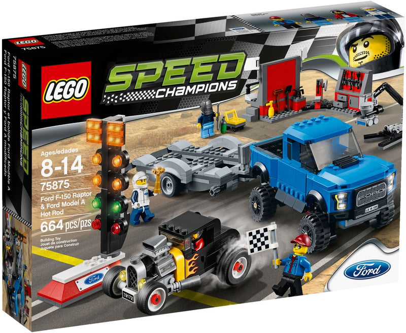 LEGO Speed Champions Ford F-150 RaptorFord Model A Hot Rod 75875
