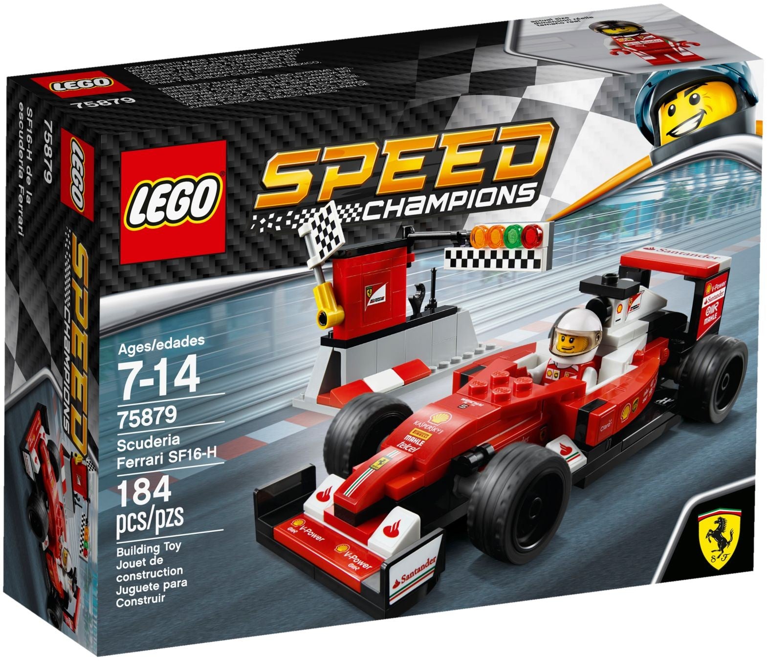 LEGO Speed Champions Scuderia Ferrari SF16-H 75879