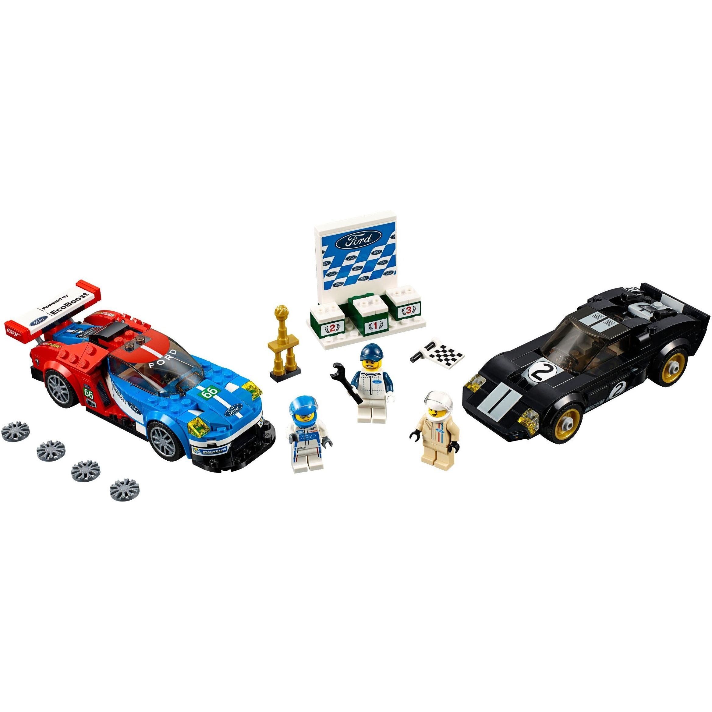 LEGO Speed Champions 2016 Ford GT & 1966 Ford GT40 75881