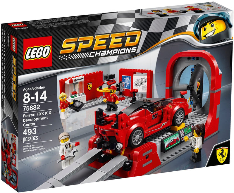 LEGO Speed Champions Ferrari FXX K Entwicklungszentrum 75882