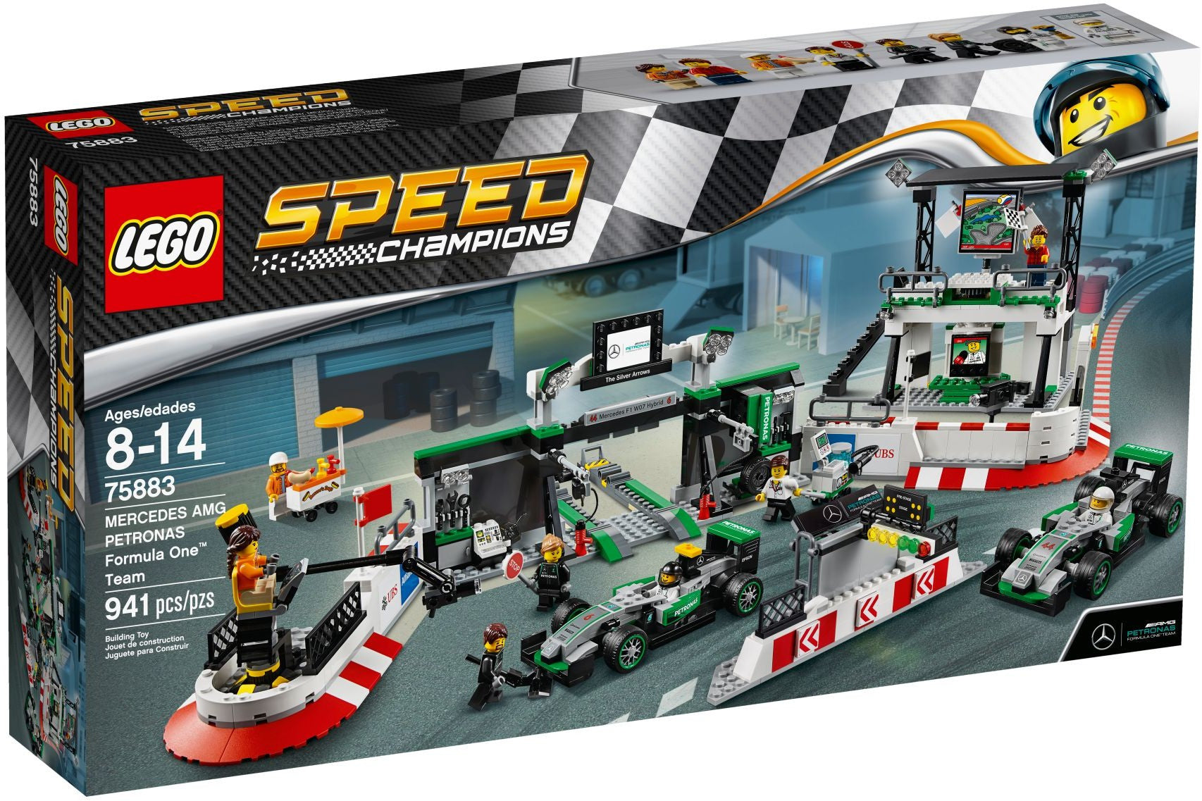 LEGO Speed Champions Mercedes AMG Petronas Formel 1 75883