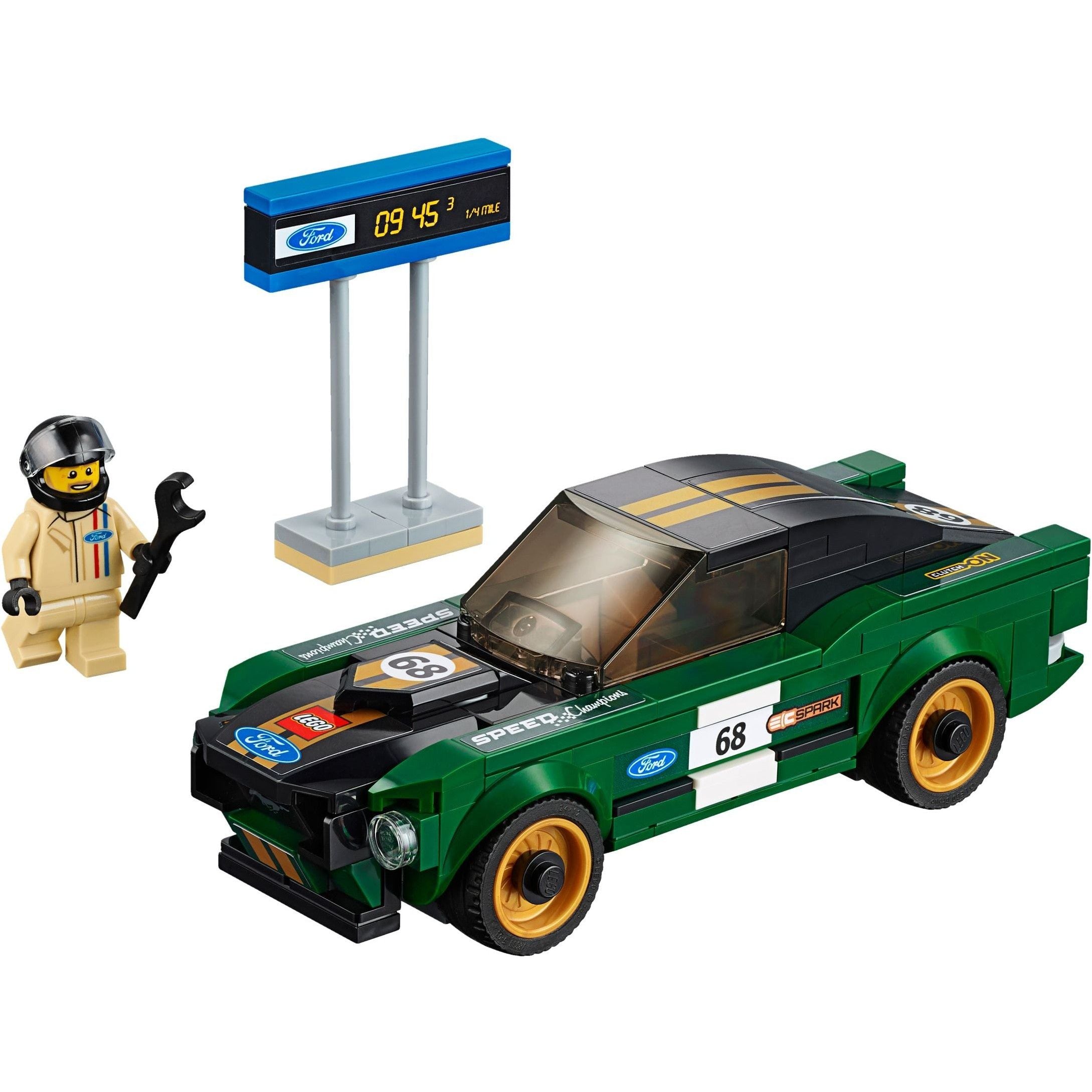 LEGO Speed Champions 1968 Ford Mustang Fastback 75884