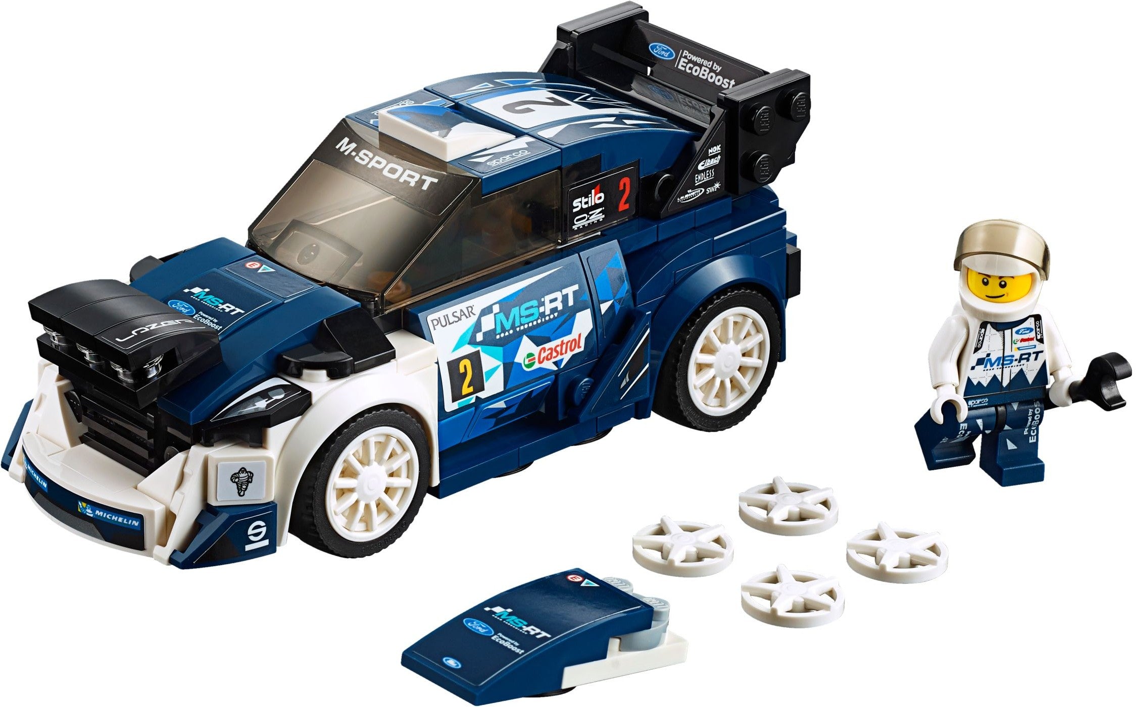 LEGO Speed Champions Ford Fiesta M-Sport WRC 75885