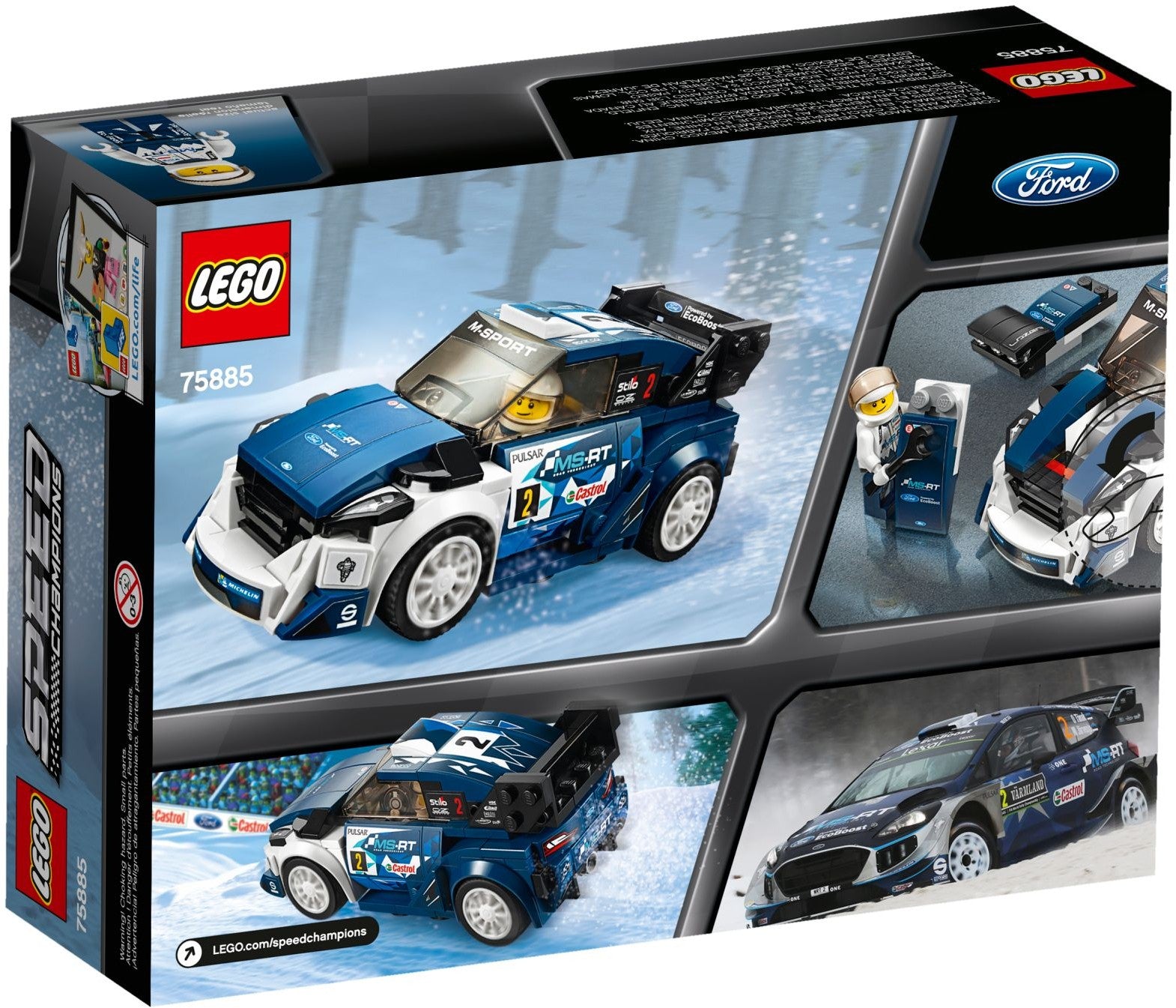 LEGO Speed Champions Ford Fiesta M-Sport WRC 75885
