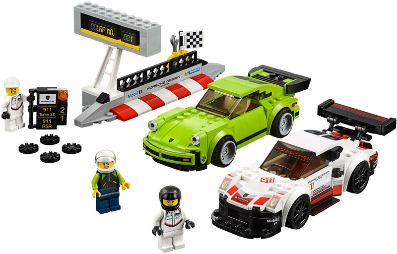 LEGO Speed Champions Porsche 911 RSR und 911 Turbo 3.0 75888
