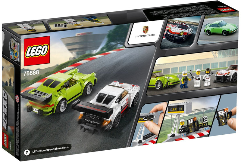 LEGO Speed Champions Porsche 911 RSR und 911 Turbo 3.0 75888