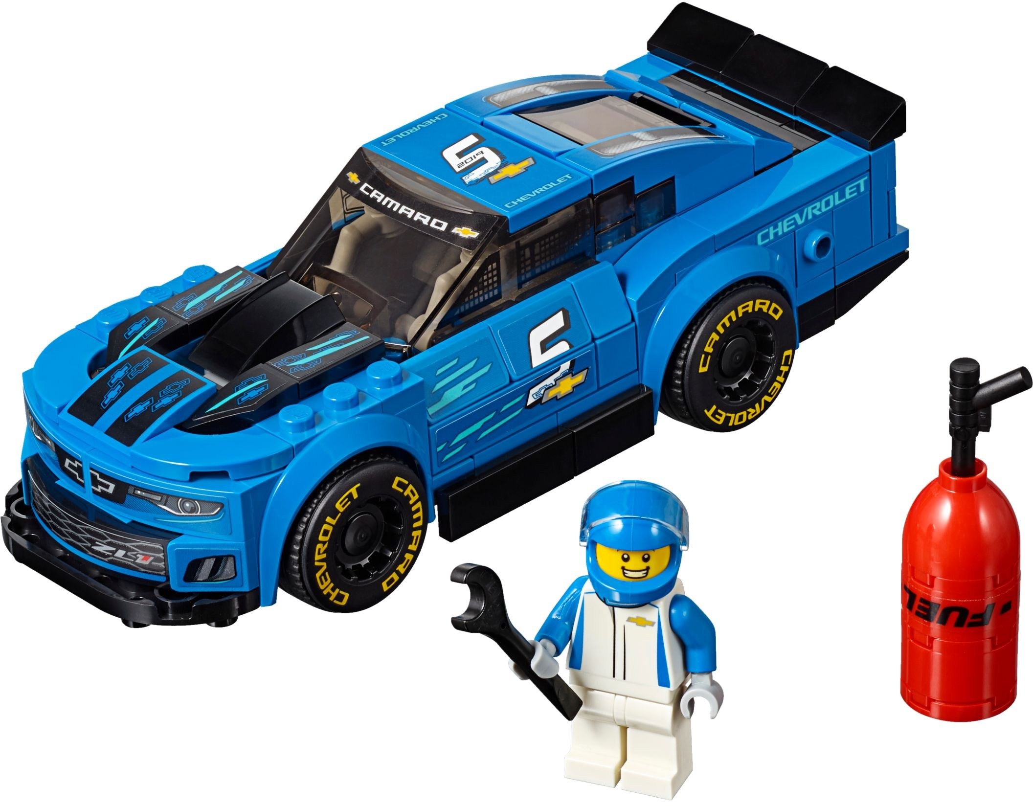 Voiture de course LEGO Speed ​​​​Champions Chevrolet Camaro ZL1 75891