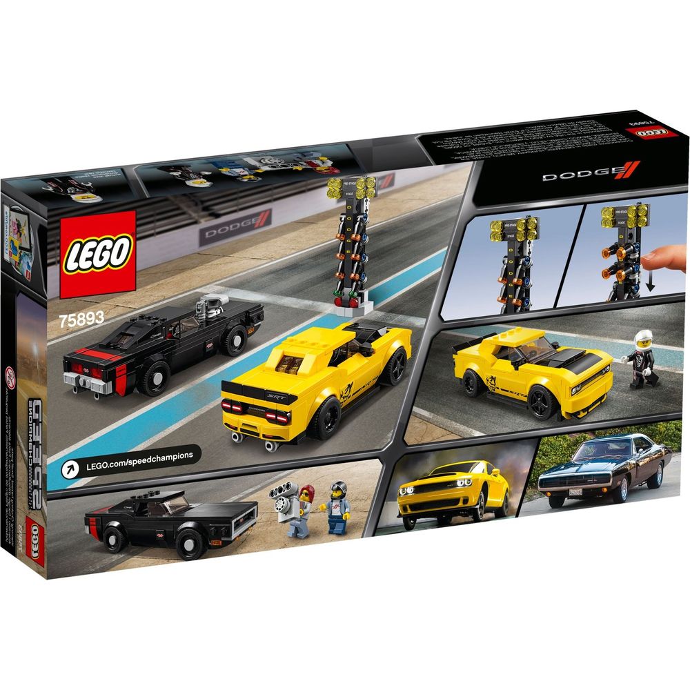 LEGO Speed ​​Champions 2018 Dodge Challenger & 1970 Dodge Charger 75893