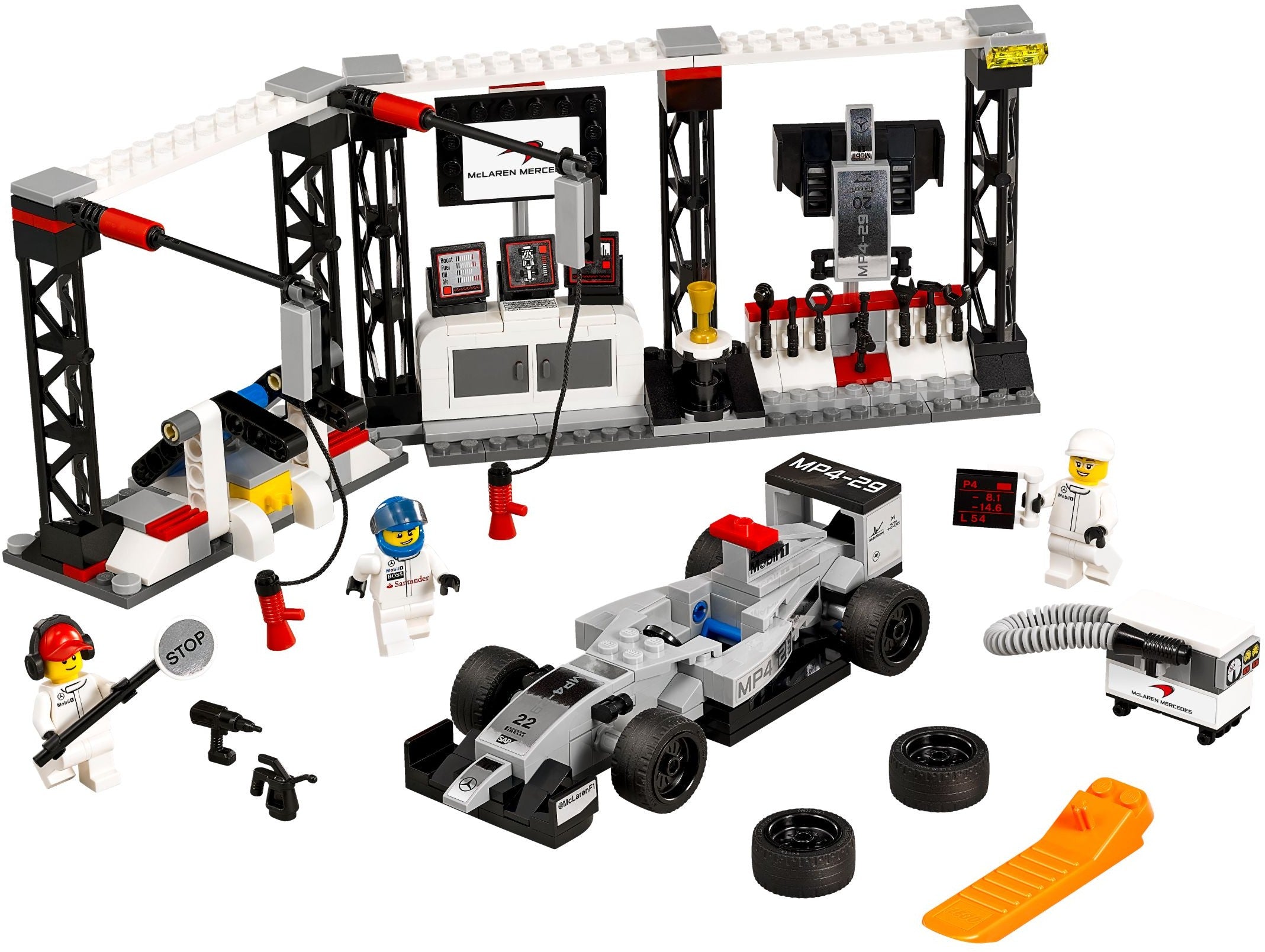 LEGO Speed Champions McLaren Mercedes Boxenstopp 75911