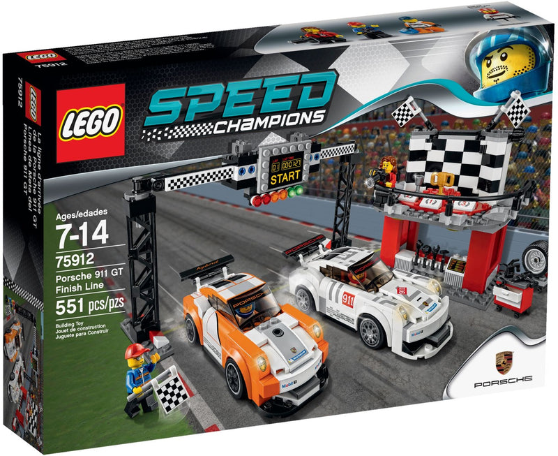 LEGO Speed Champions Porsche 911 GT Ziellinie 75912